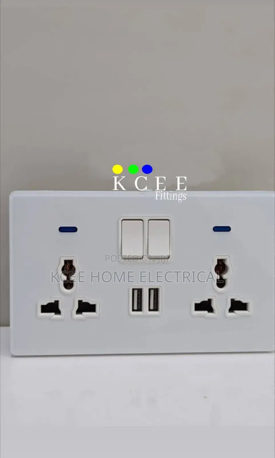 Luxuary 13a Socket With Light Indicator