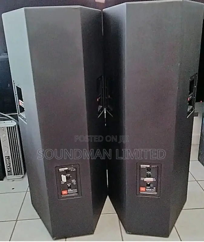 Pair of JBL Dual 15" Speaker Full Range 2 Way Loudspeaker Srx725