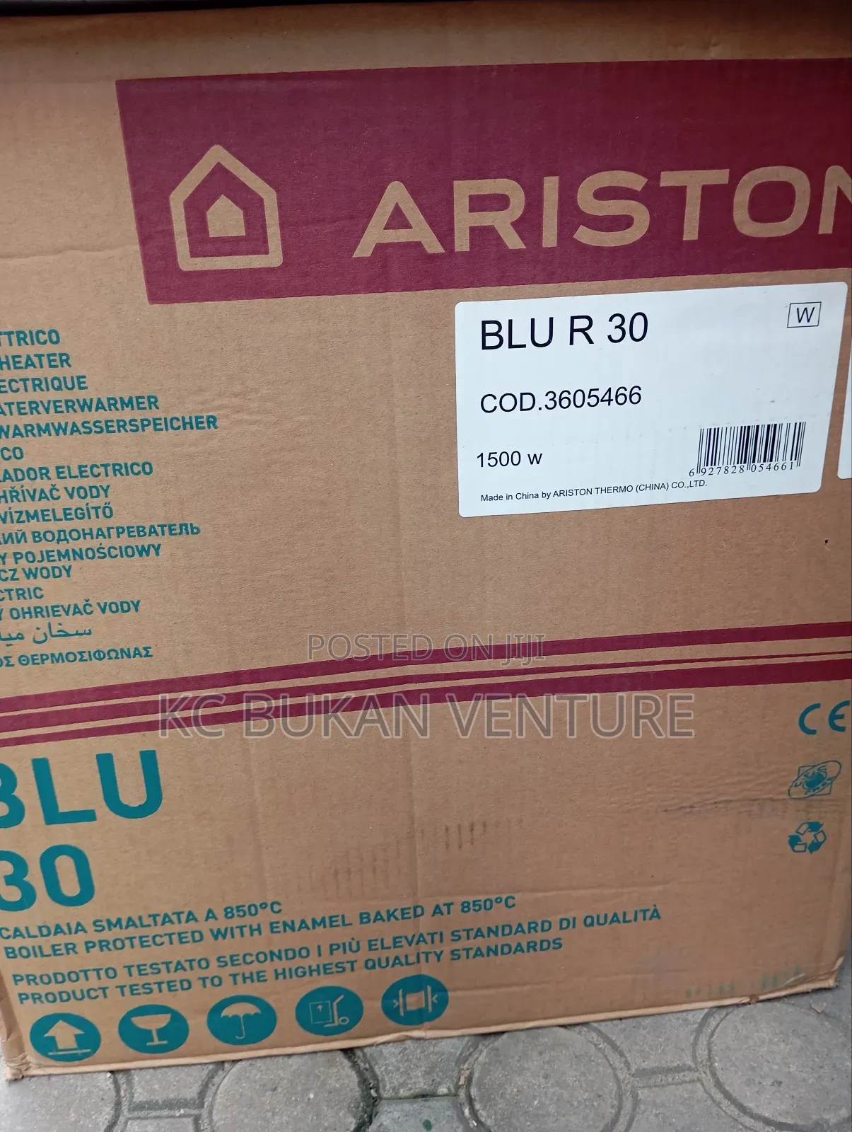 Ariston Water Heater 30 Liters