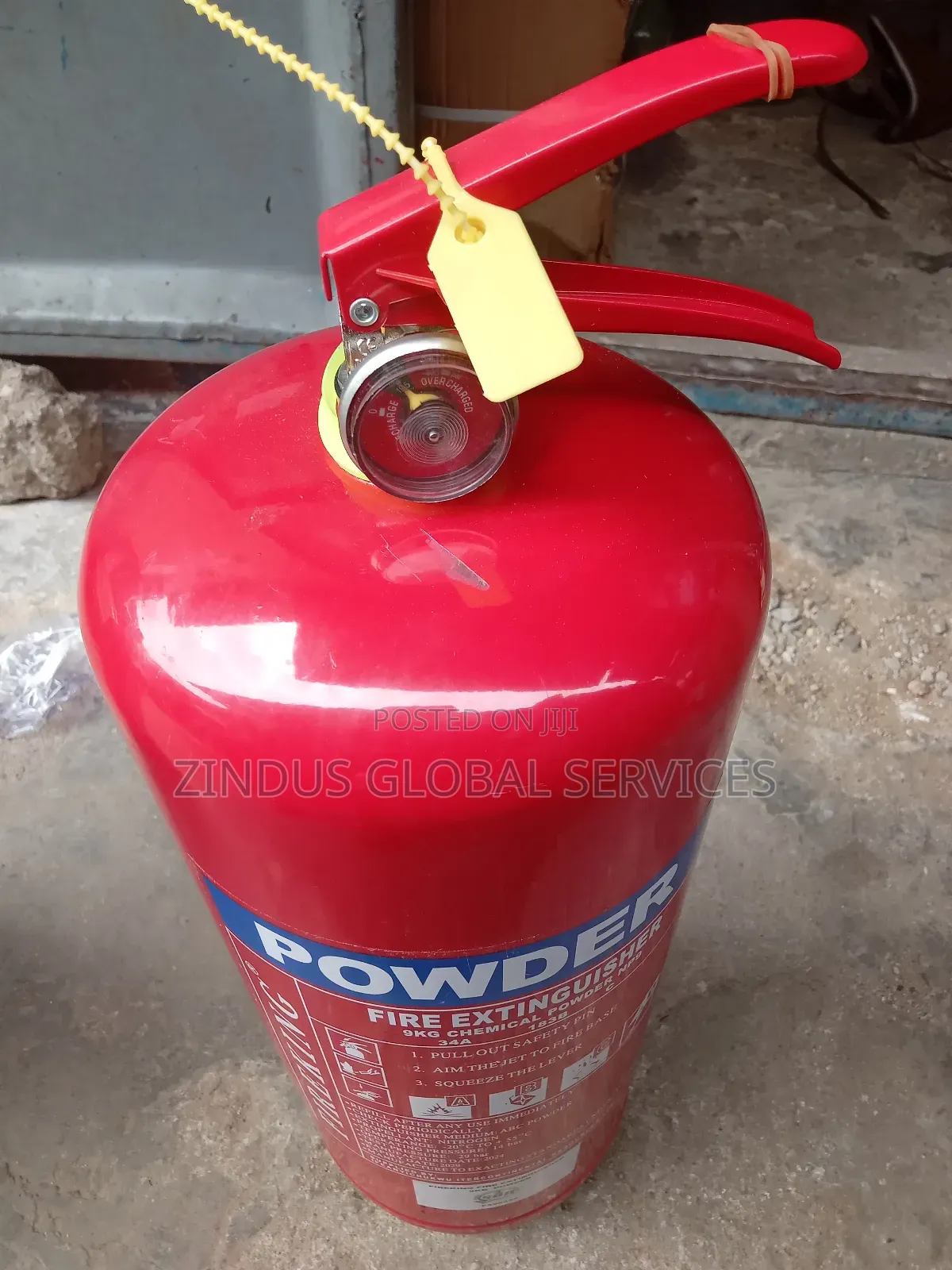9kg Powder Fire Extinguisher