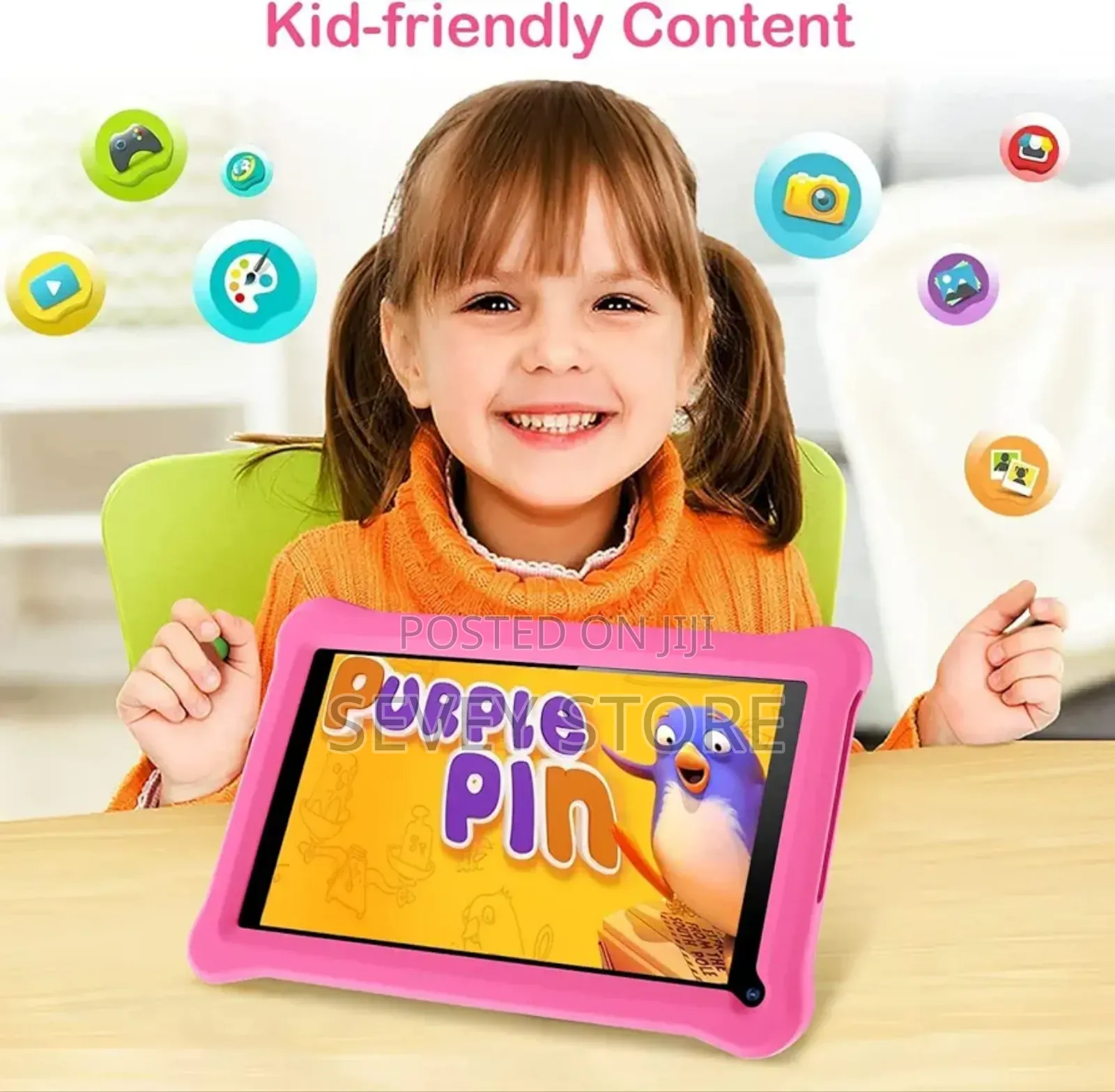 Kids Tablet 7 Inch Android 11 Tablet for Kids(Ages 3-12)