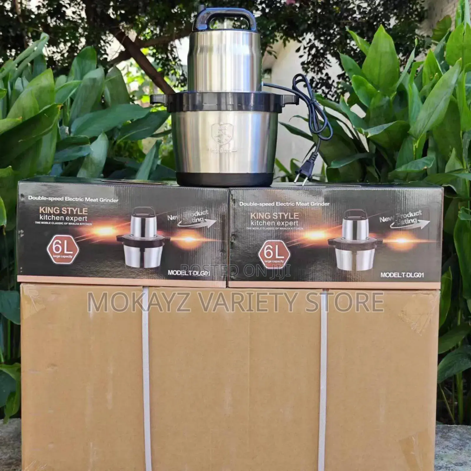 6ltr King-Style Yam Pounder Copper Motor With Strong Blade