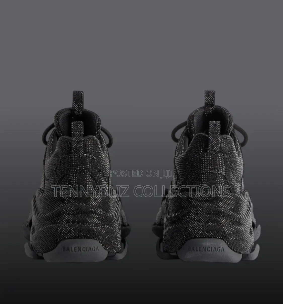 Balenciaga Latest Triple Sole Stone Crested Sneakers
