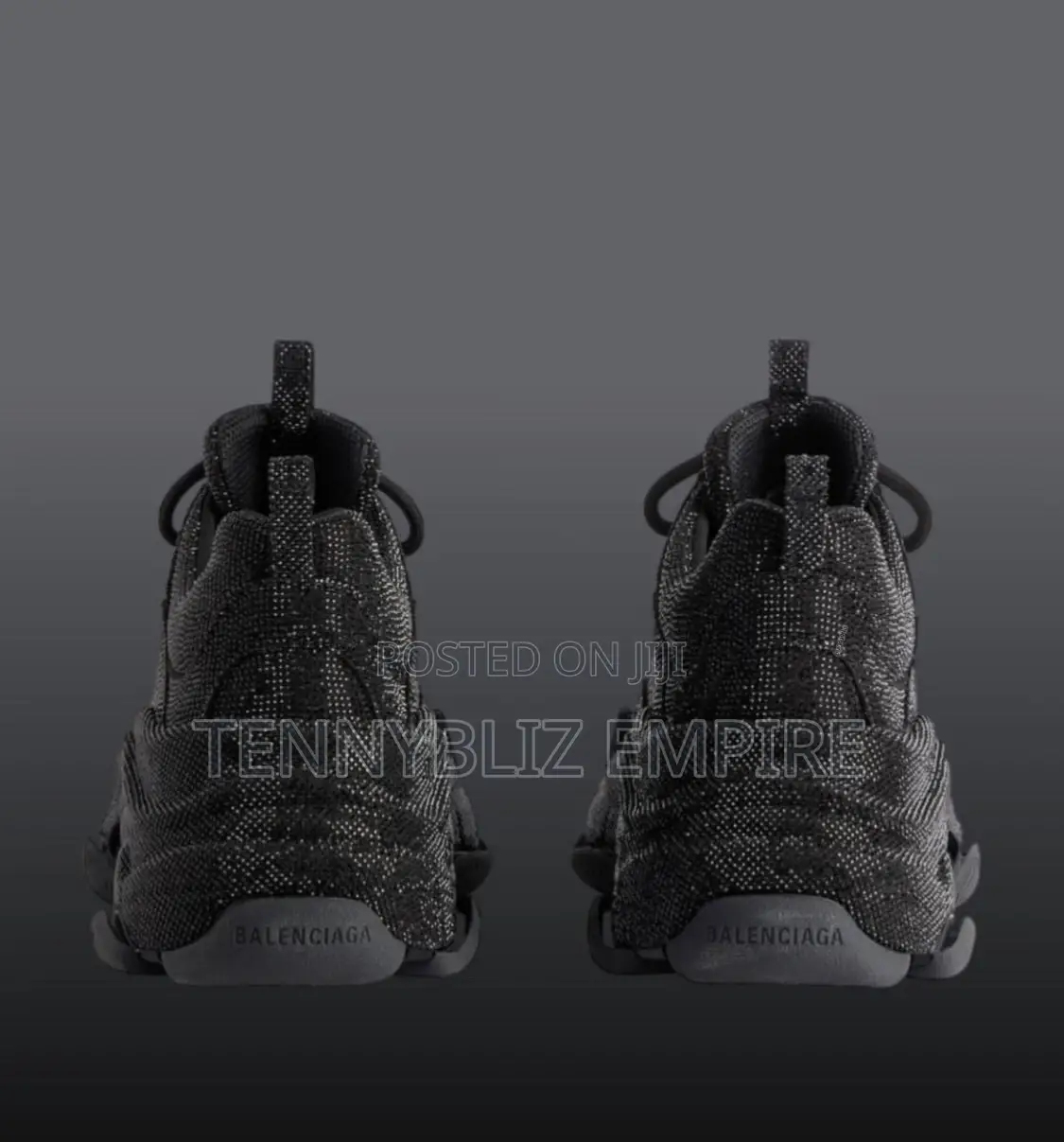 Balenciaga Latest Triple Sole Stone Crested Sneakers