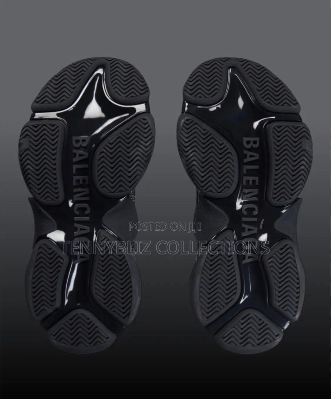 Balenciaga Latest Triple Sole Stone Crested Sneakers