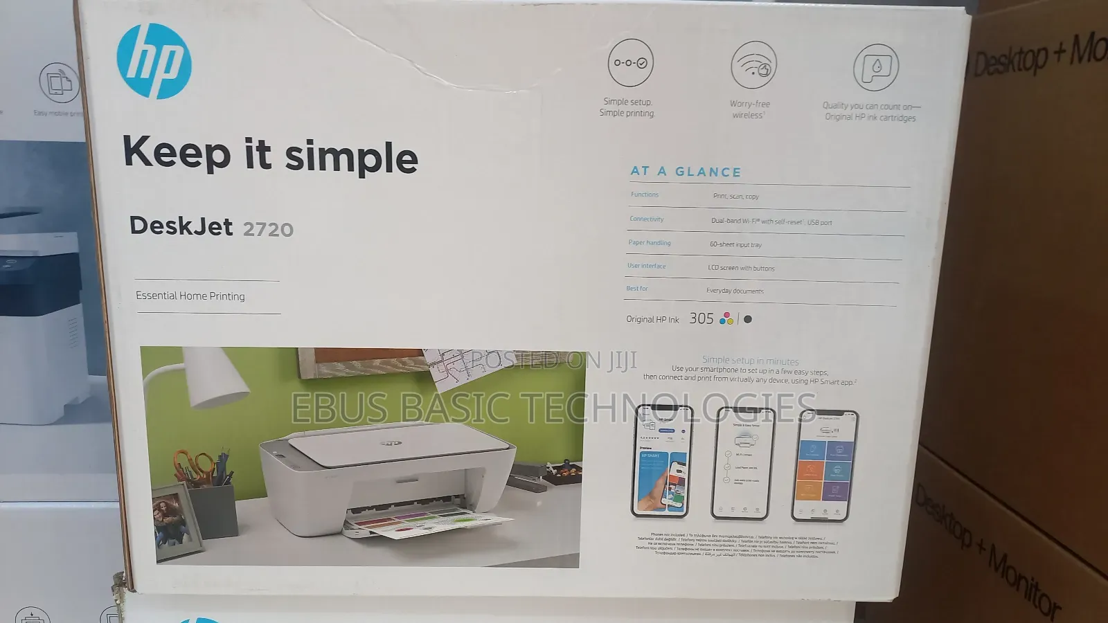 Hp Deskjet 2720 All in One Printer