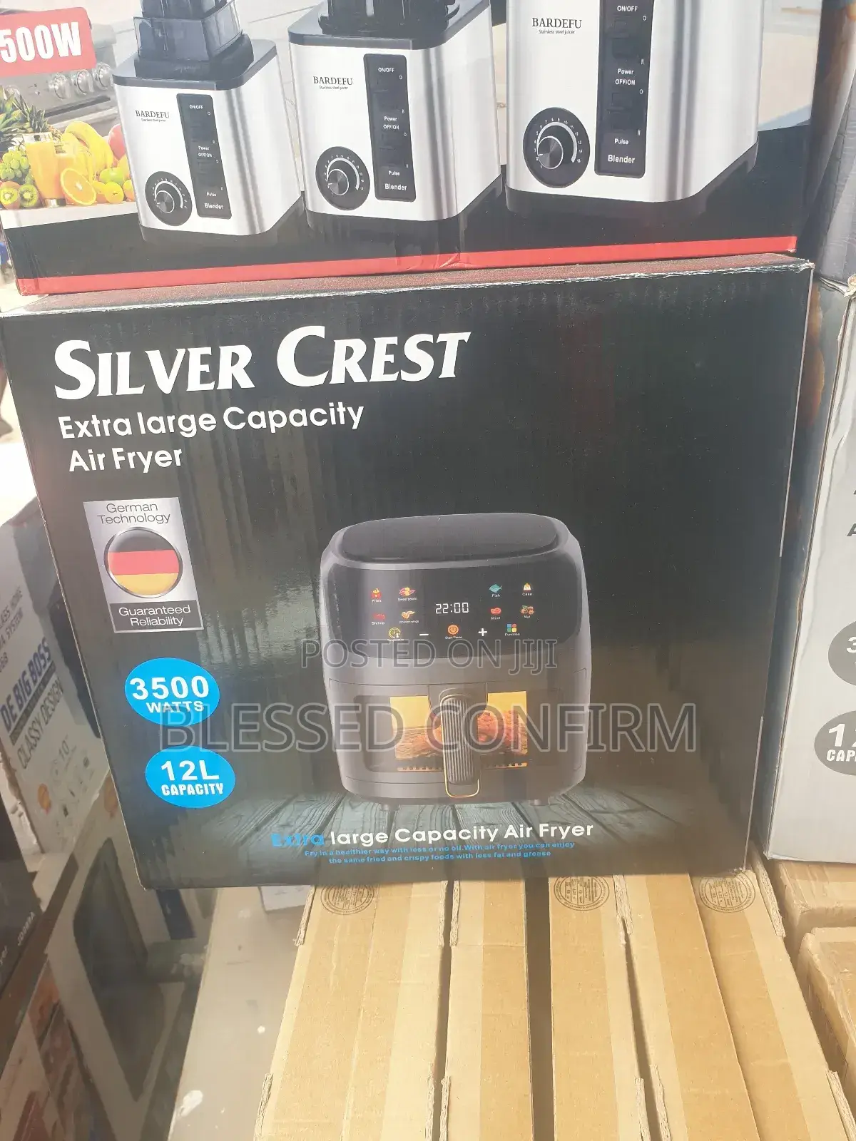 Brand New Silver Crest Air Fryer 12liter