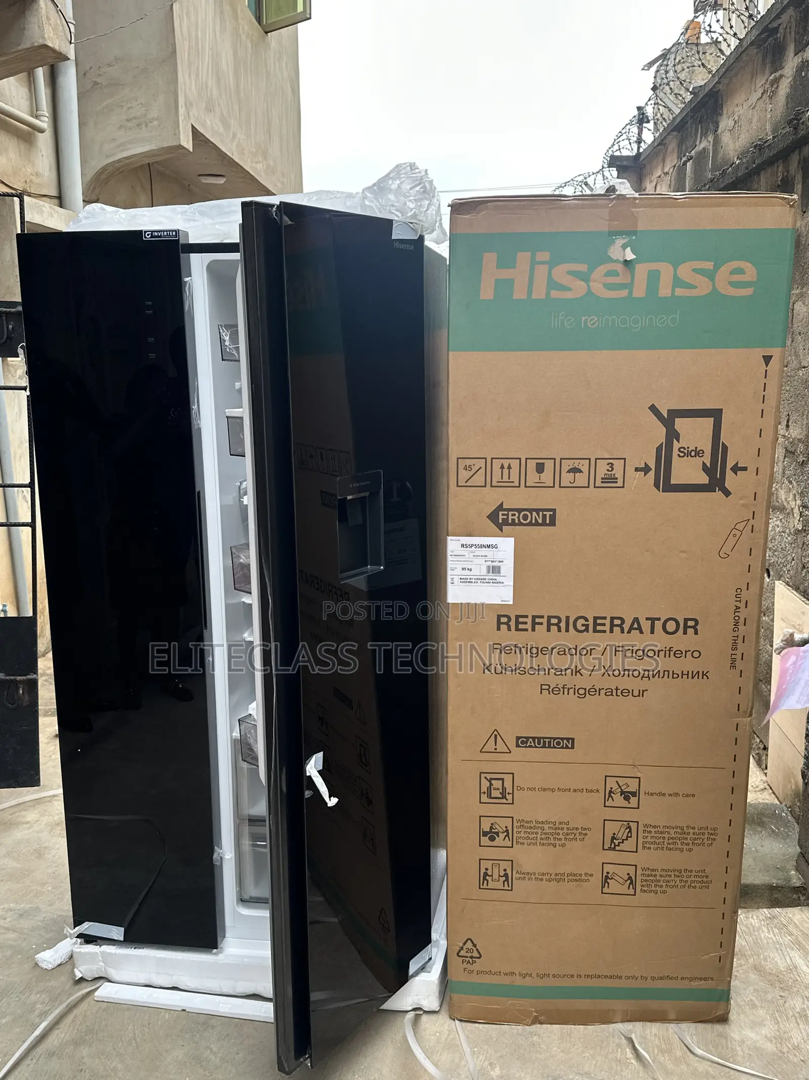 Super Cool Hisense 529l Refrigerator With Water Dispenser