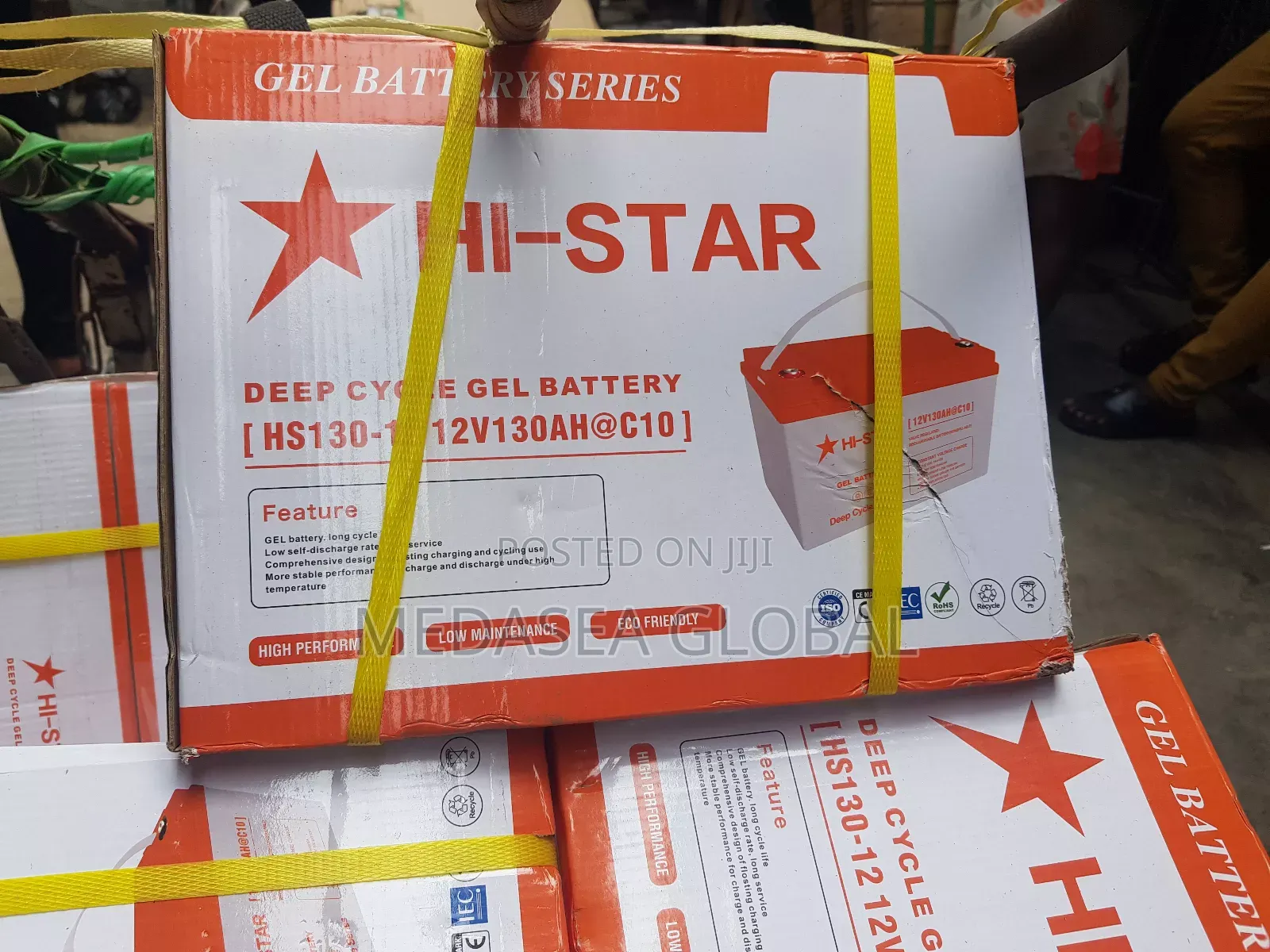 130ah Hi-Star Gel Battery