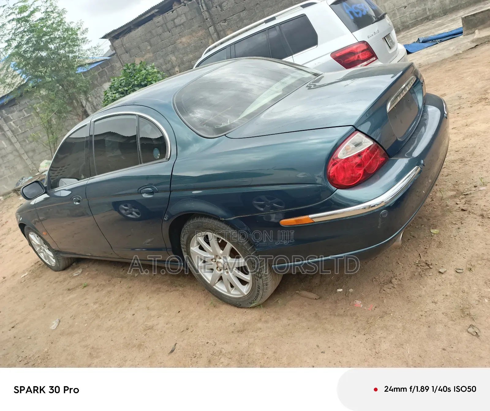 Jaguar S-Type 2.5 V6 SE 2002 Green