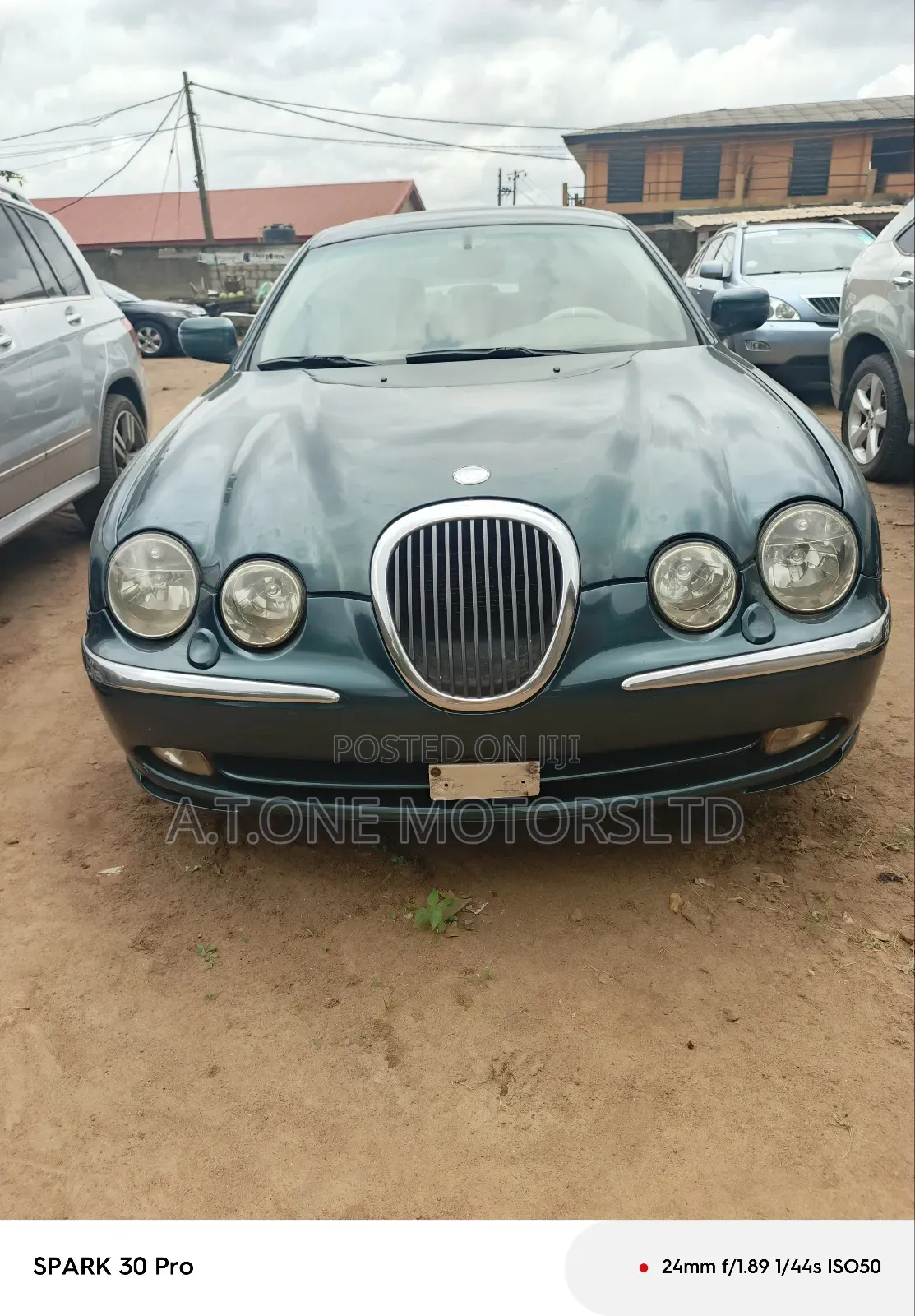 Jaguar S-Type 2.5 V6 SE 2002 Green