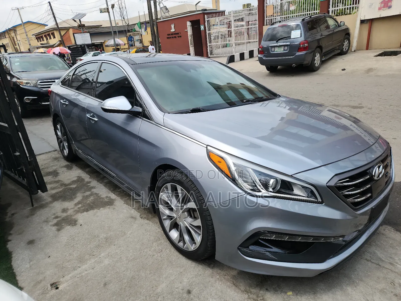 Hyundai Sonata Limited 2.0T Seban (2.0L 4cyl 6A) 2017 Silver