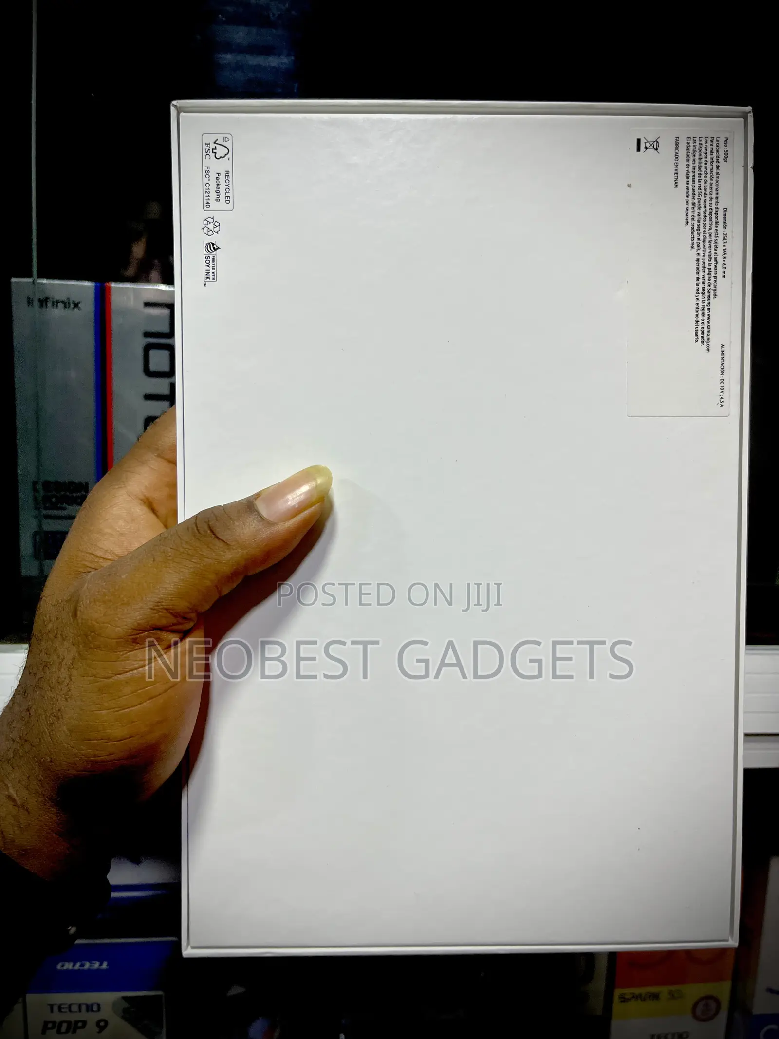 New Samsung Galaxy Tab S10 FE+ 128 GB Gray