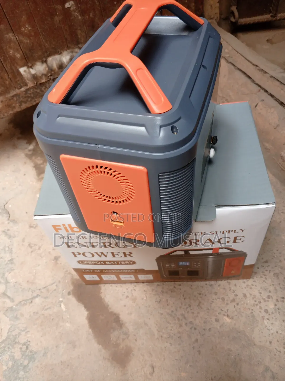 Fibon Solar Generator 550watt for Your Home and Shop Back Up