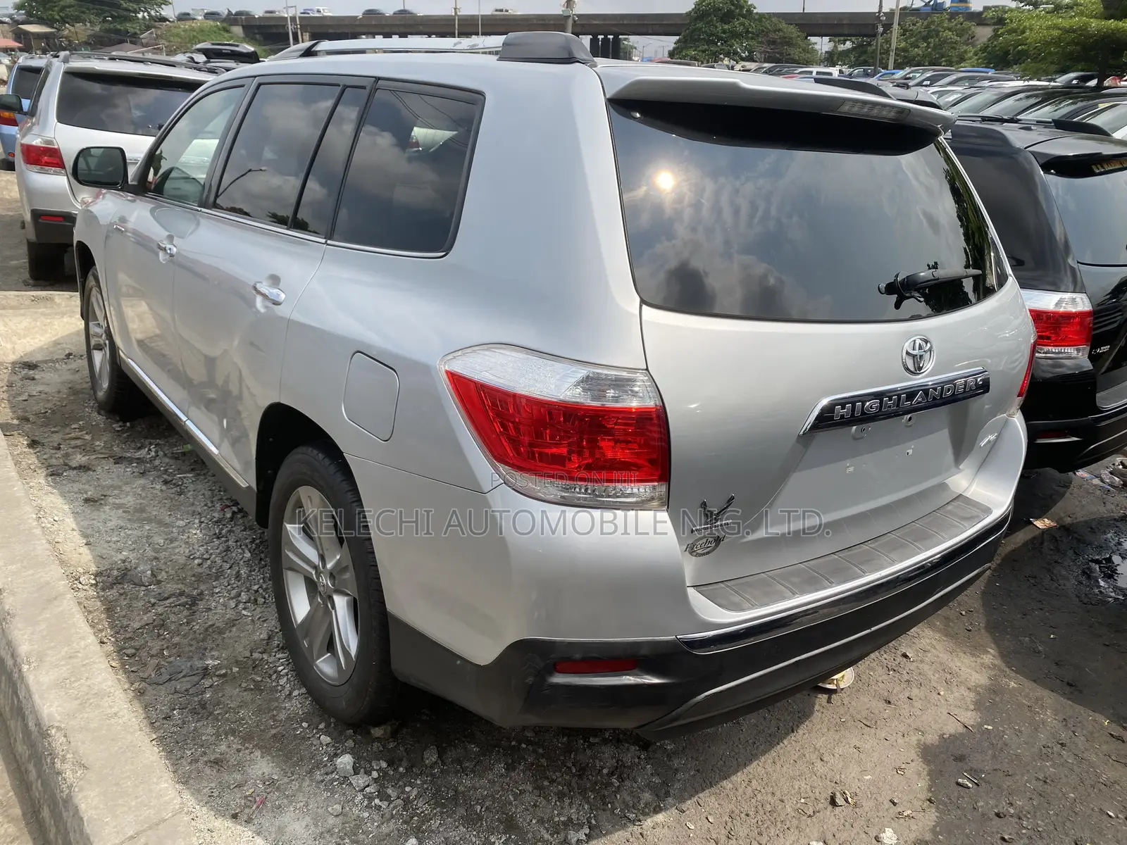 Toyota Highlander Limited 2012 Silver