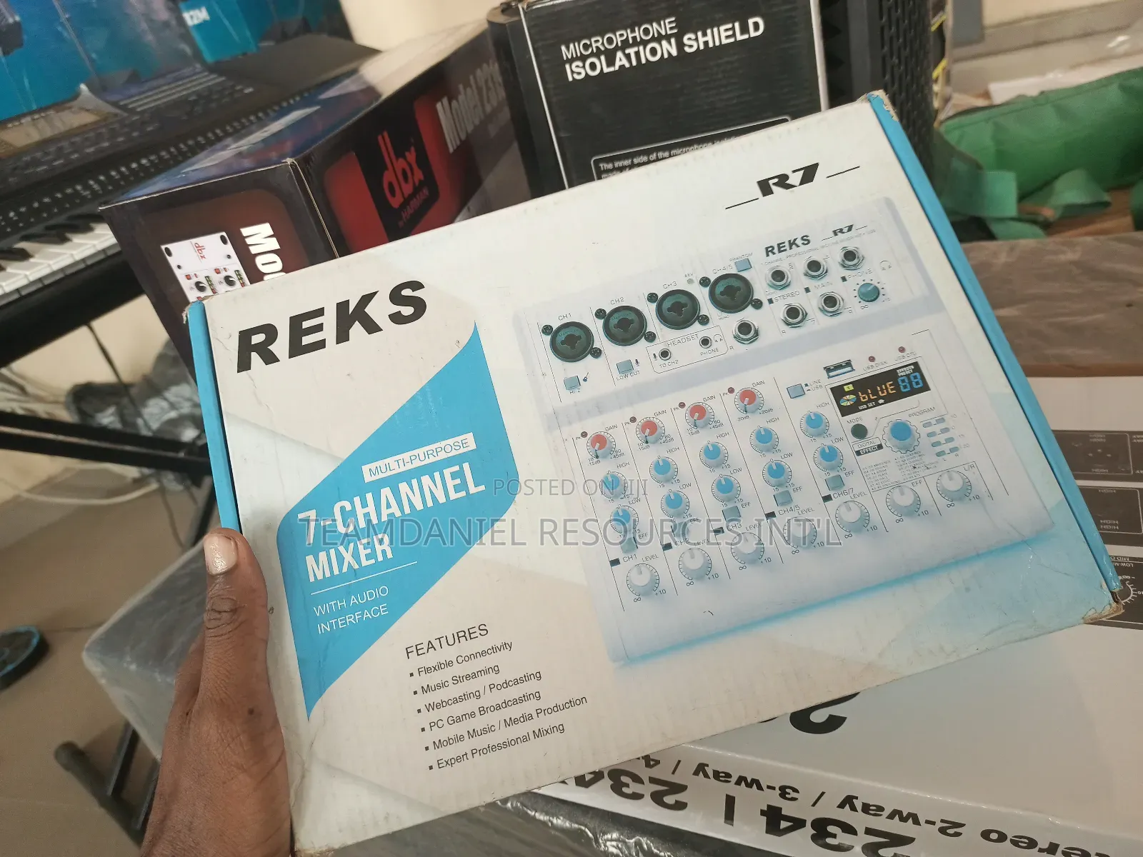 Multipurpose 7 Channel Mixer