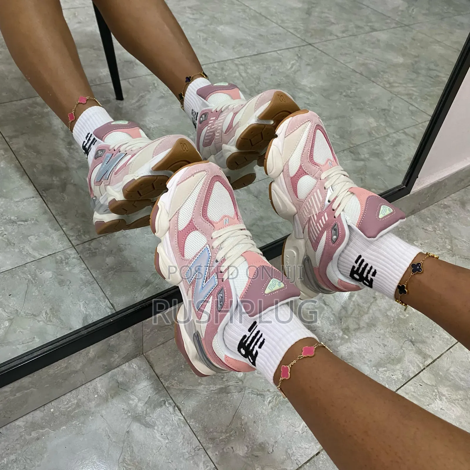 New Balance 9060 Rose Pink Sneakers