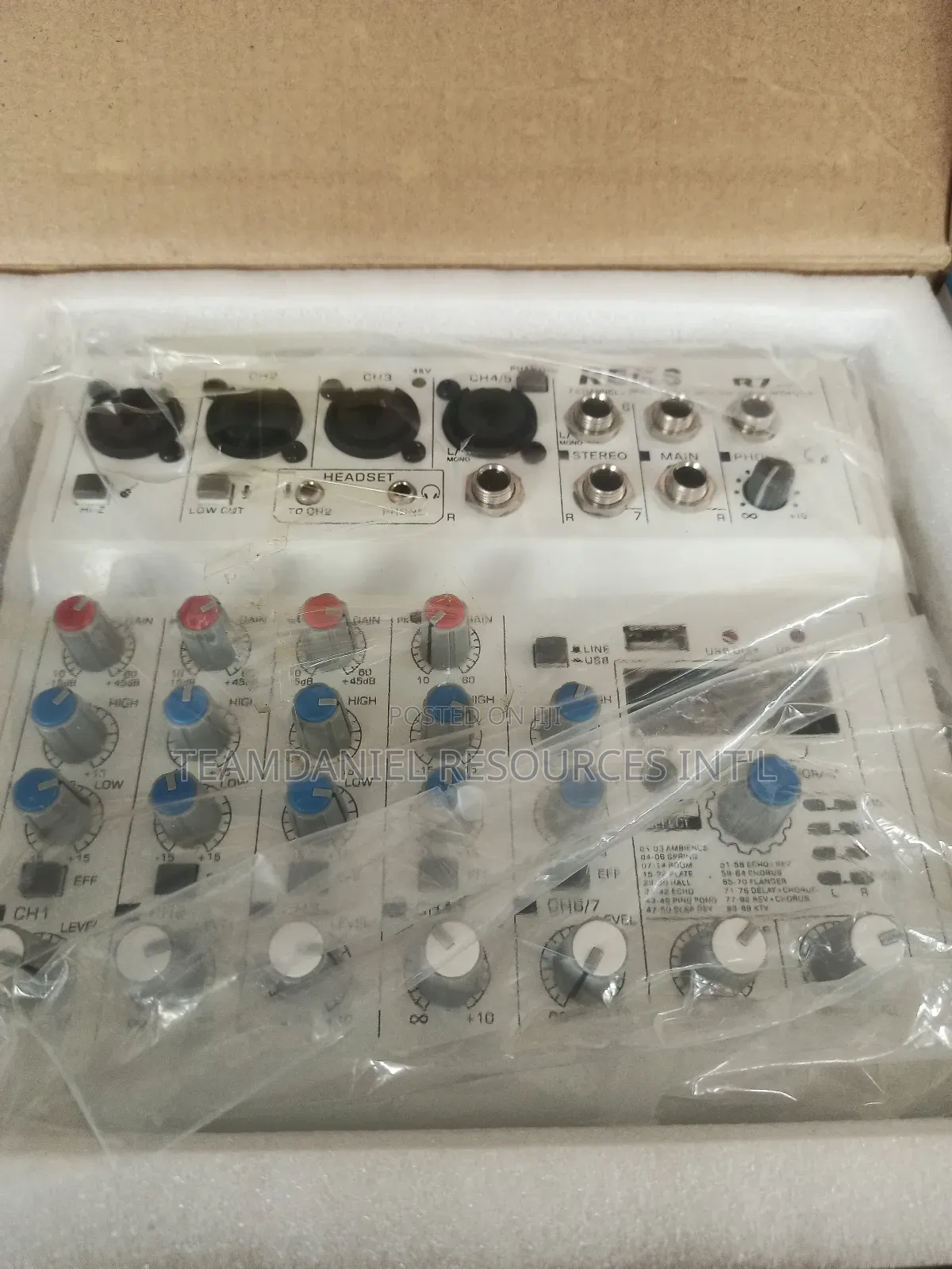 Multipurpose 7 Channel Mixer