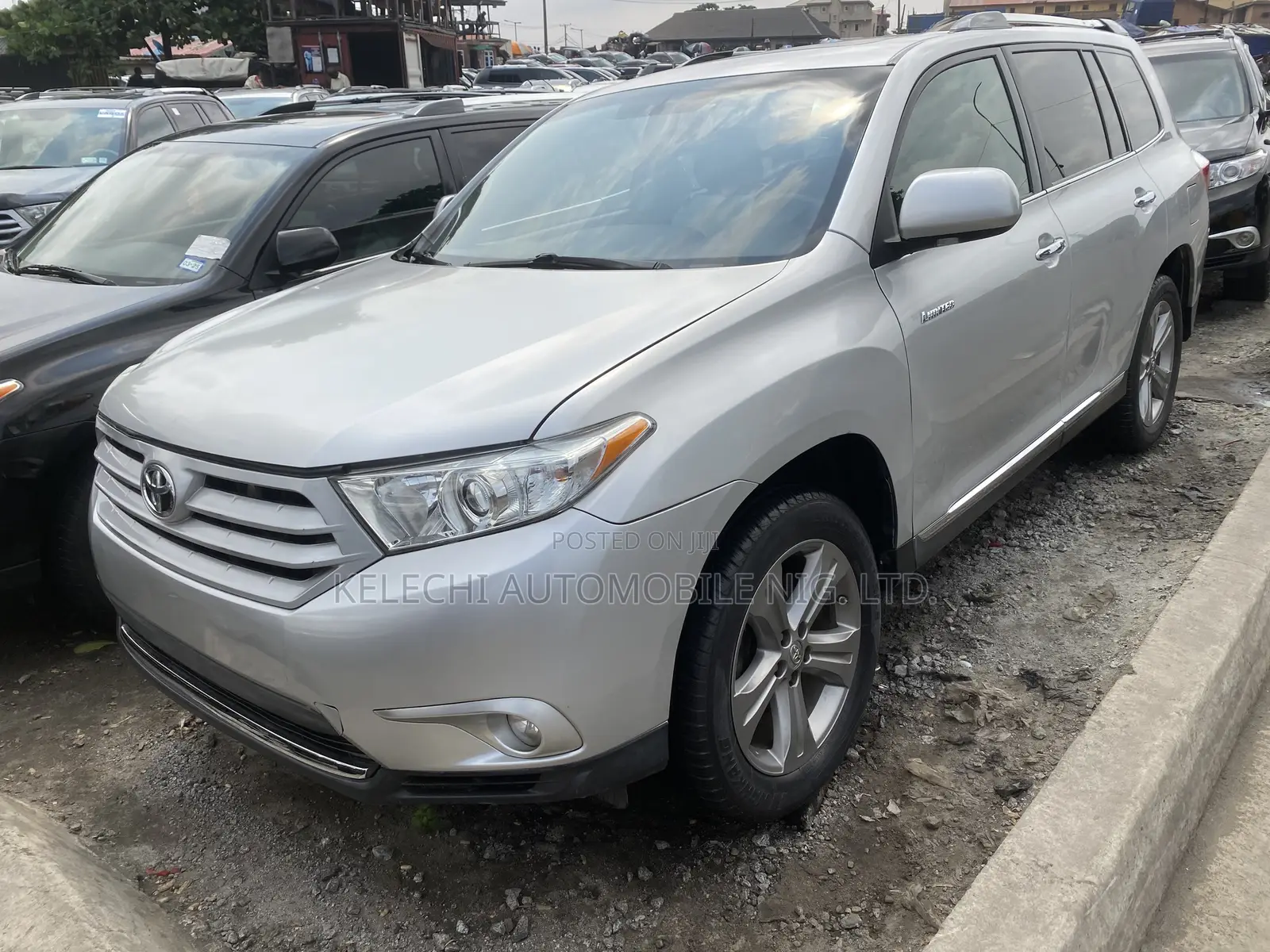Toyota Highlander Limited 2012 Silver