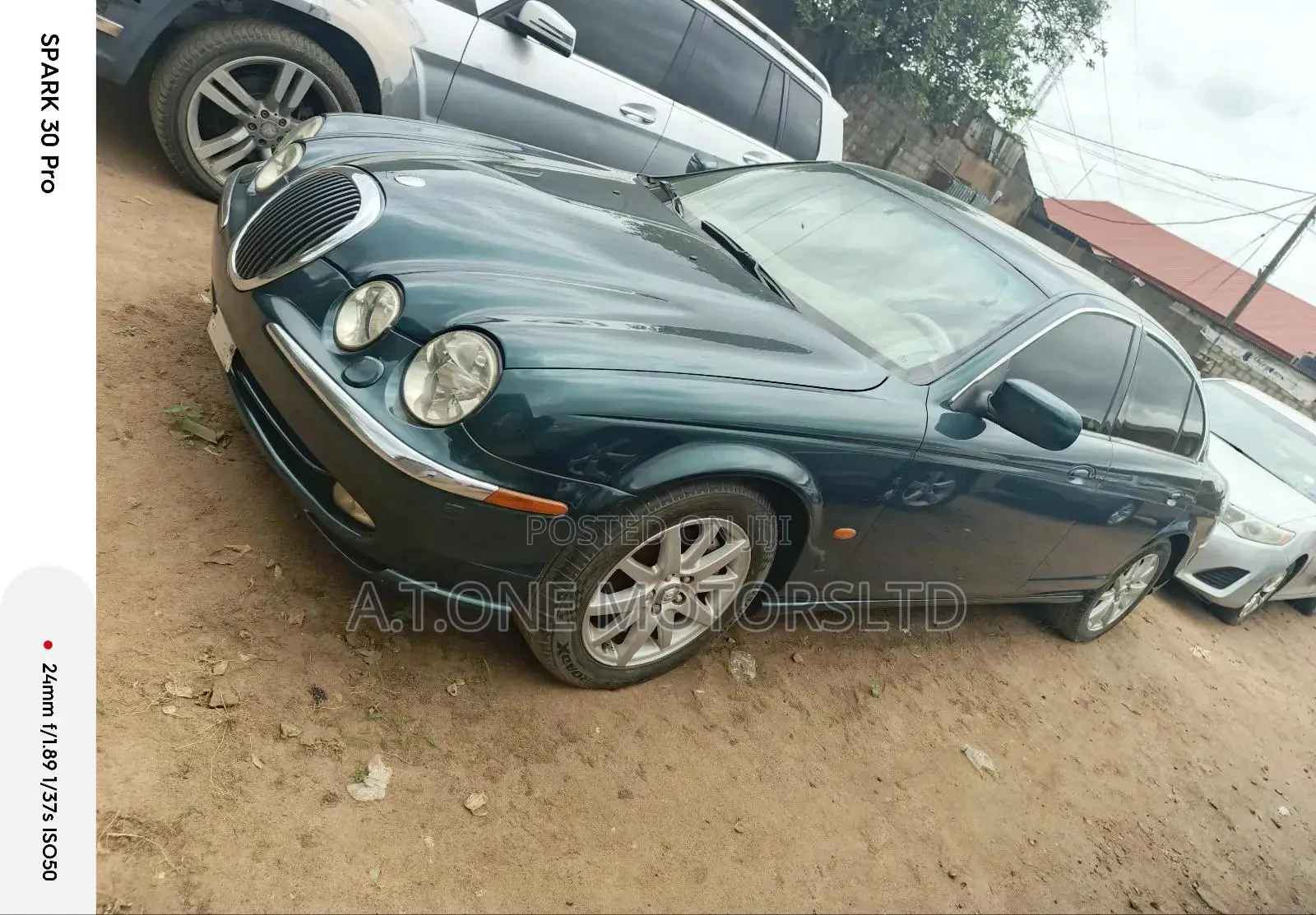 Jaguar S-Type 2.5 V6 SE 2002 Green