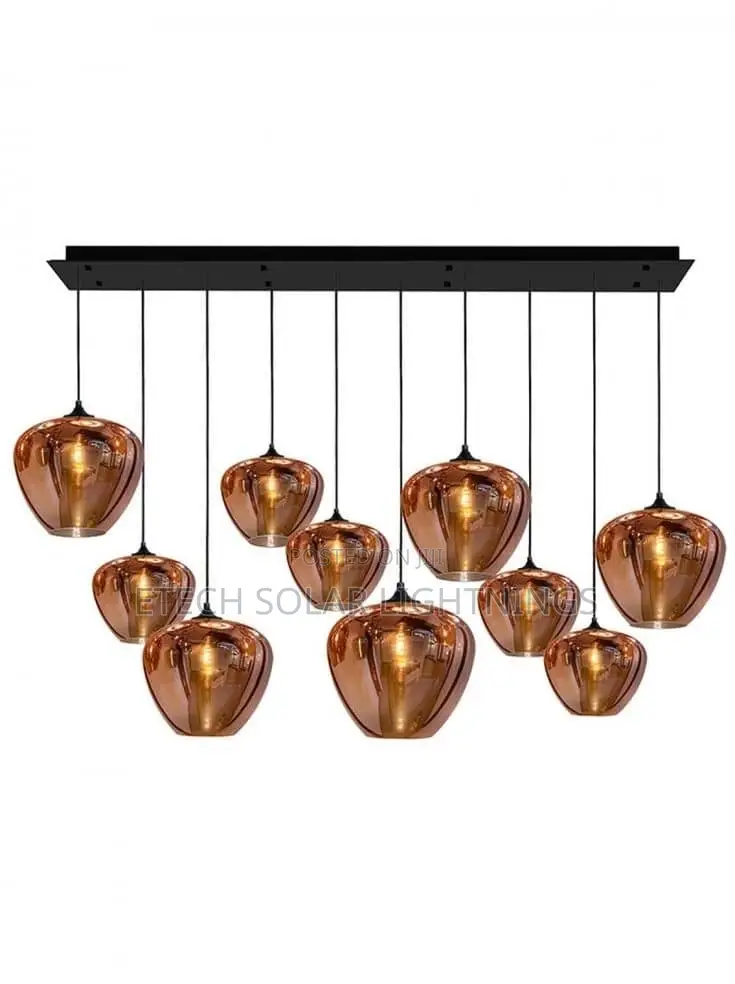 Luxury Post Modern Living Room Island Dining Kitchen Light