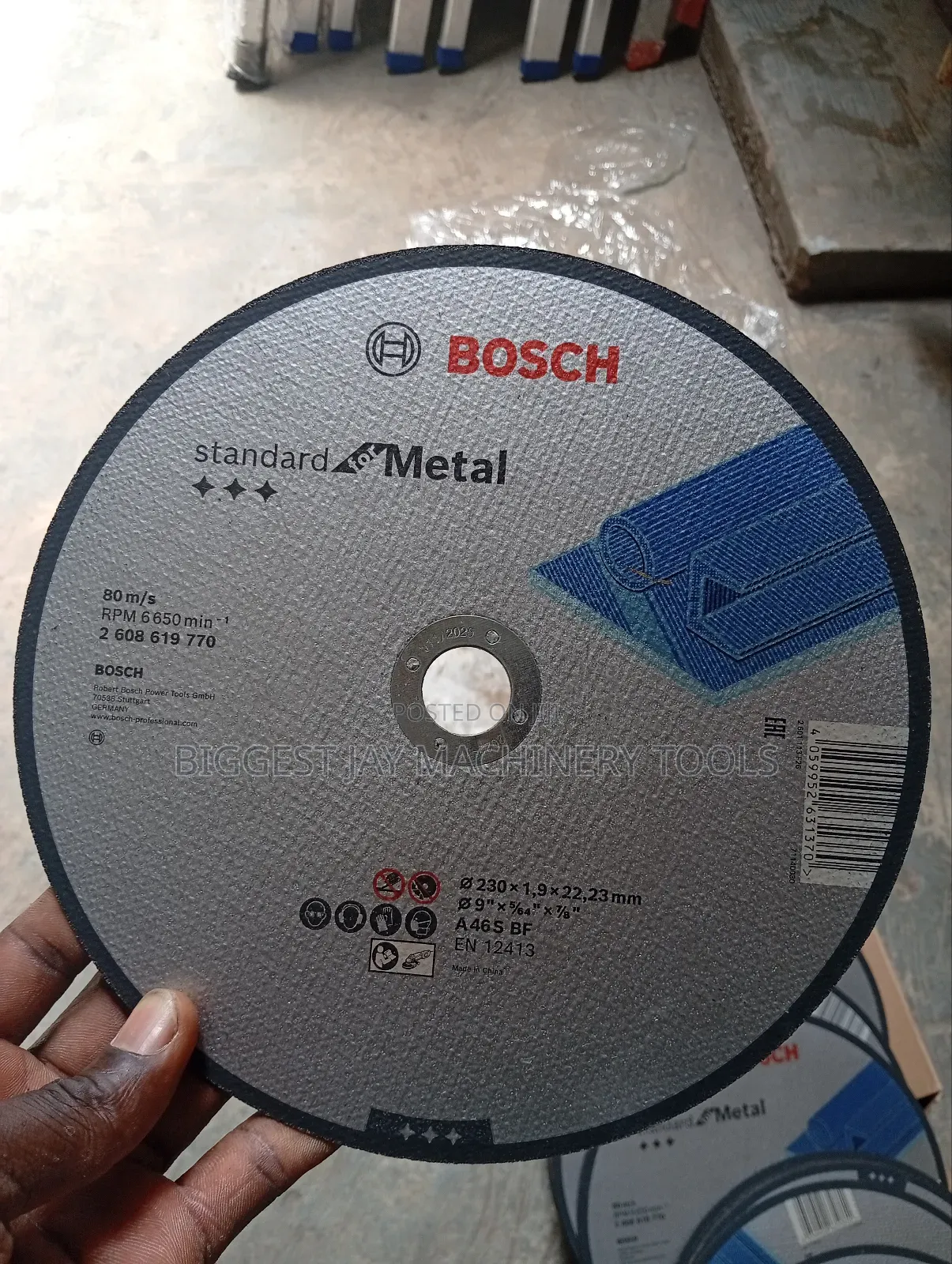 Bosch Metal Cutting Disc 9"(230mmx1.9mm)