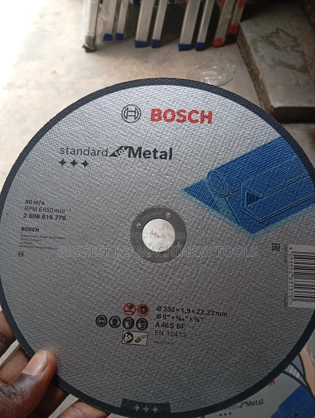 Bosch Metal Cutting Disc 9"(230mmx1.9mm)