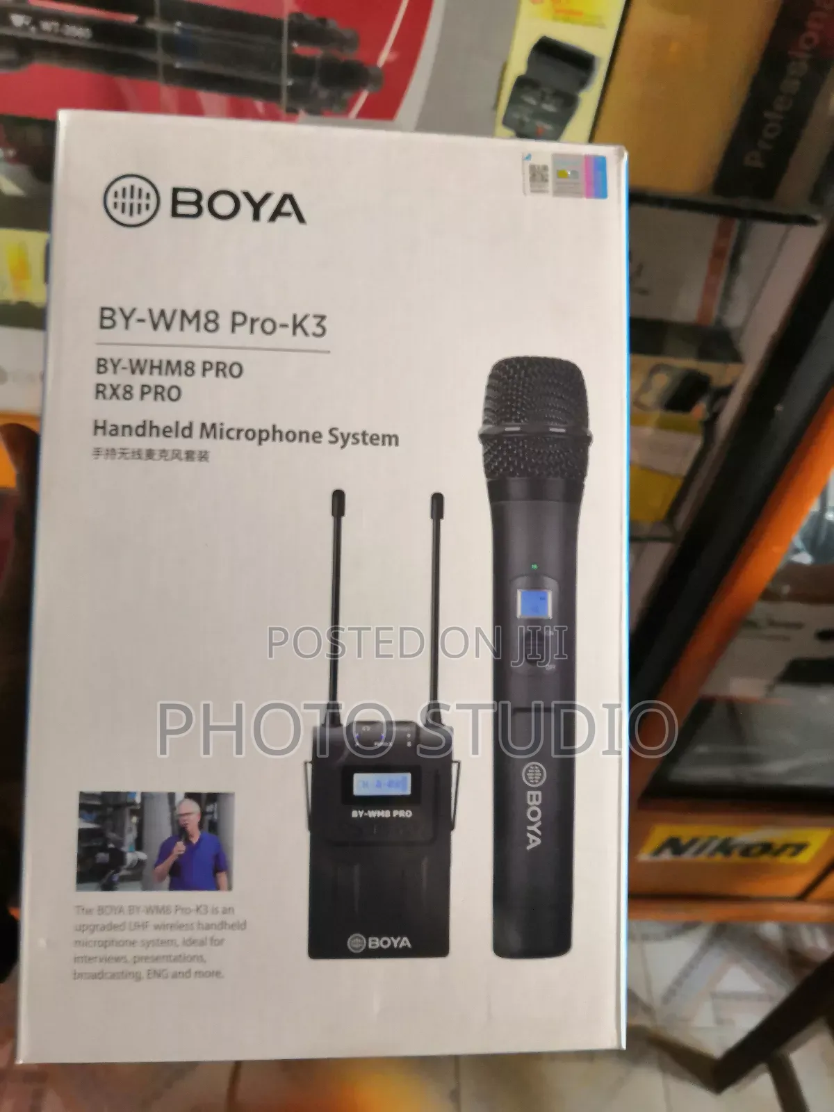 Boya Wireless Handheld Mic.