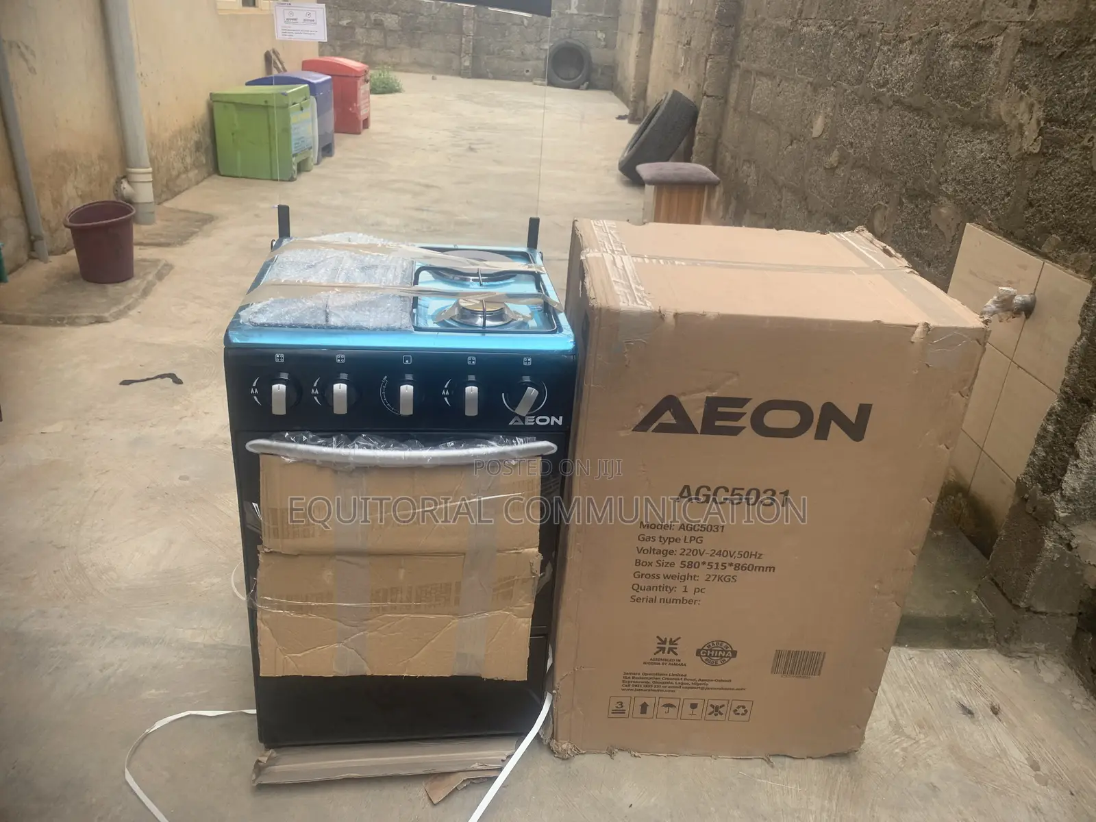 Dual-Fuel Cooker – Aeon 3+1 Agc 5031