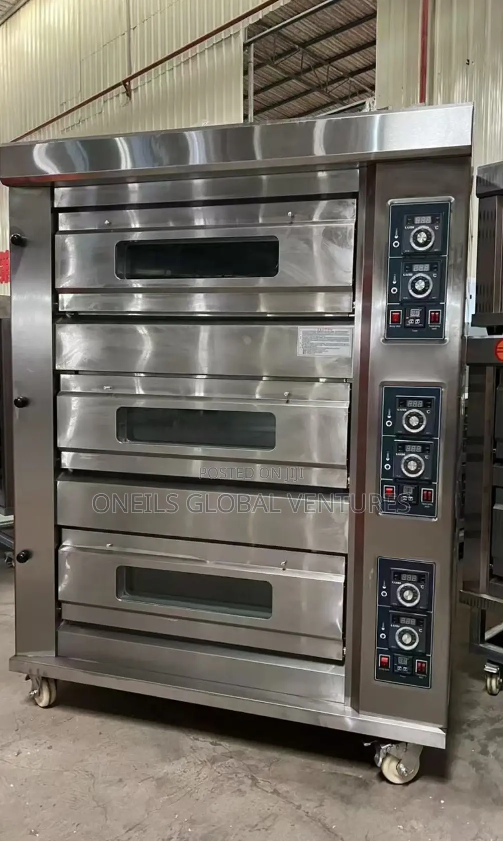 6 Trays Industrial Commercial Oven Gas