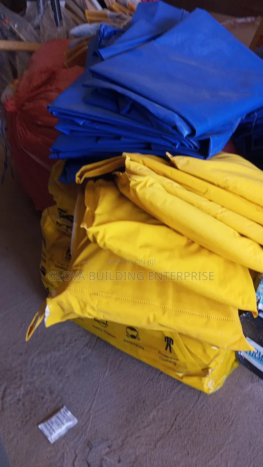 Thick Raincoat Available in Both Overall, T Shirt Trousers