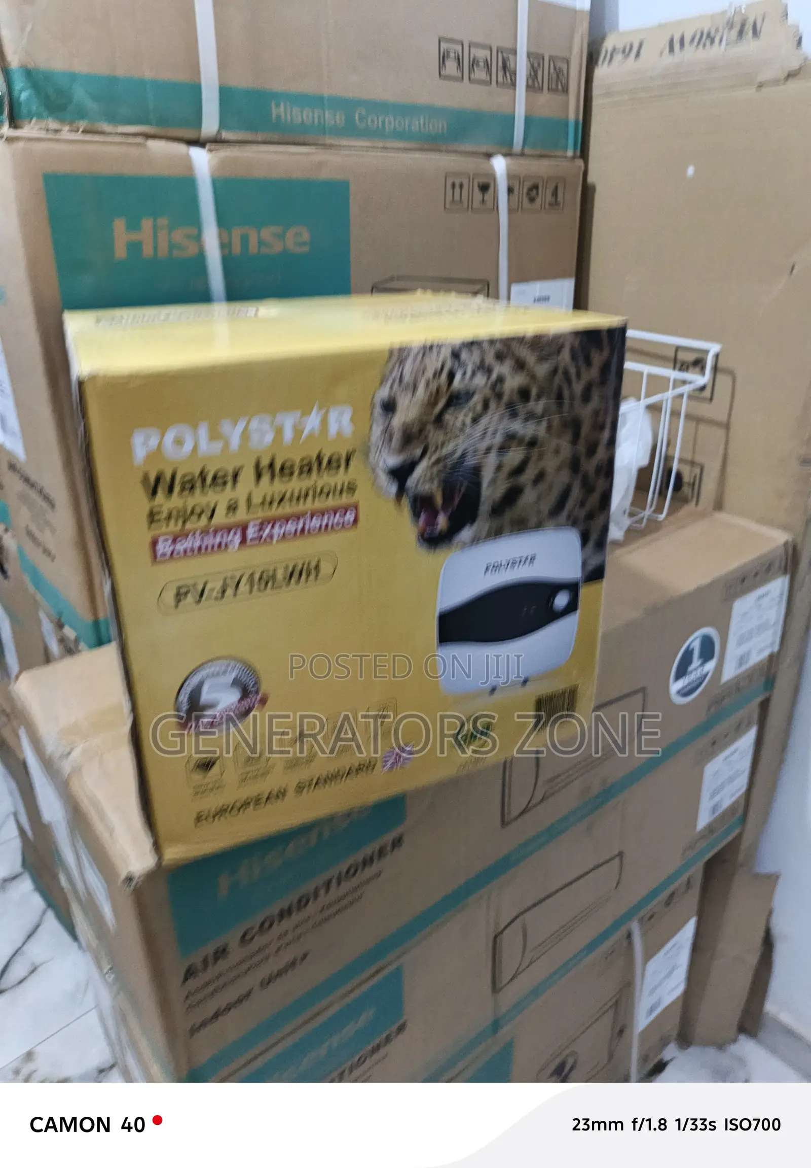 Brand New Polystar 10l Water Heater (Pv-Jy10lwh)