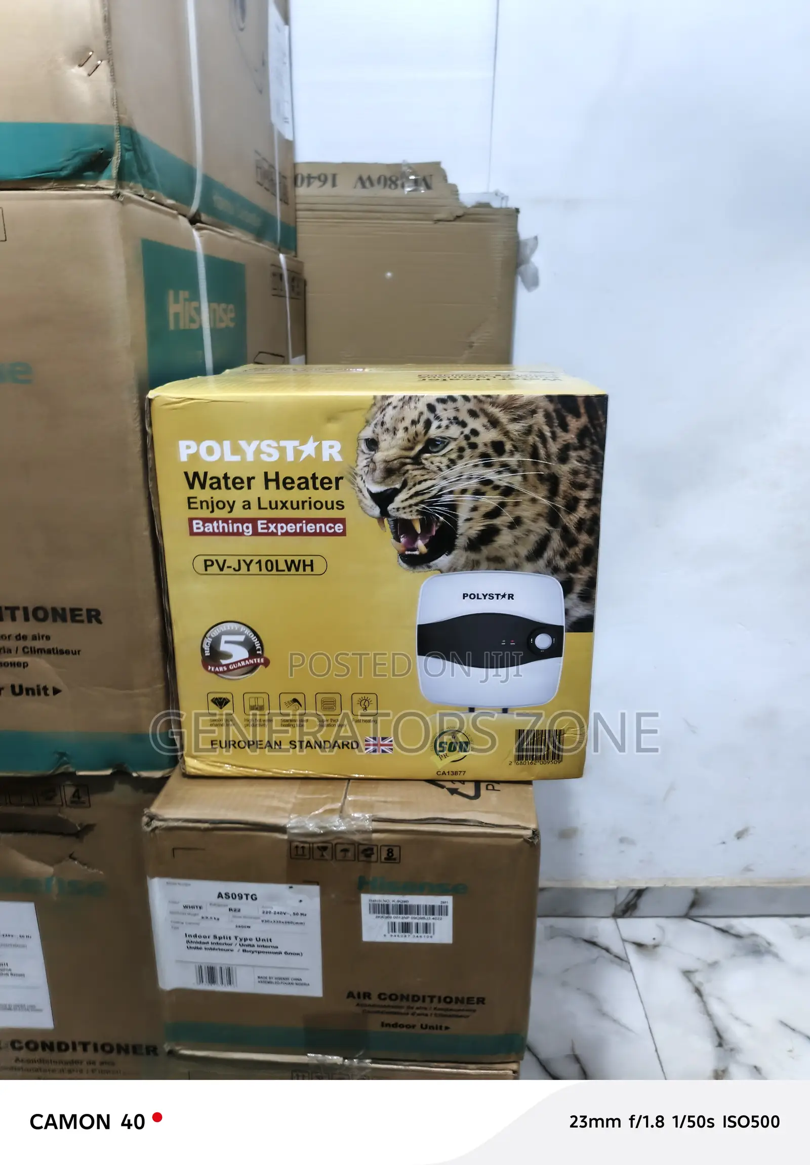 Instant Hot Water Polystar Water Heater (Pv-Jy10lwh)