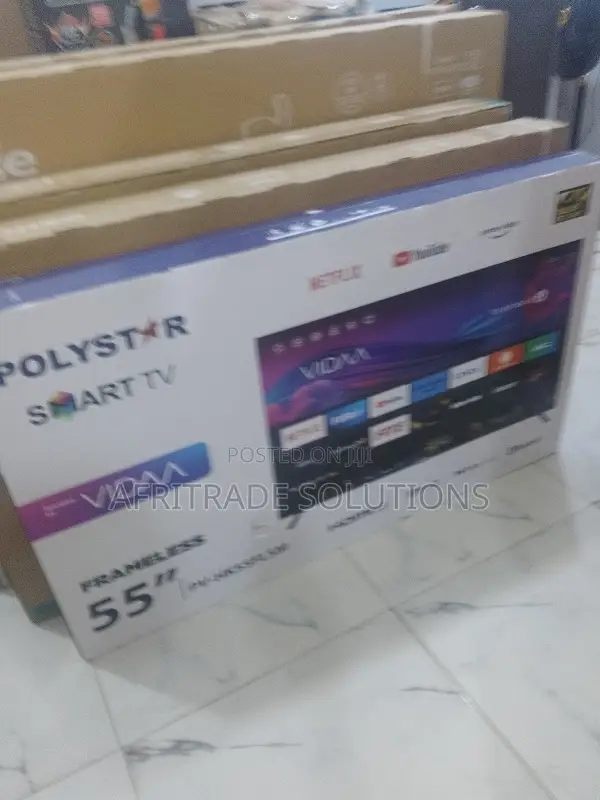 Polystar 55" Smart Tv – Stunning Visuals, Smart Features