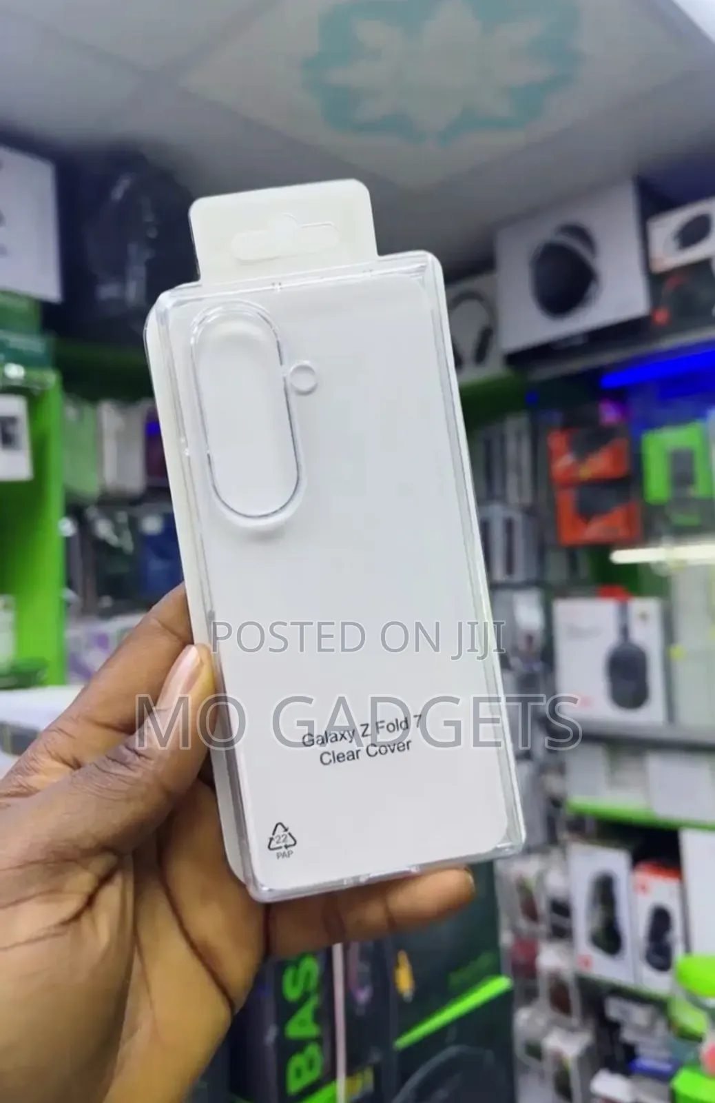 Galaxy Fold 7 Crystal Clear Case With Screen Protector
