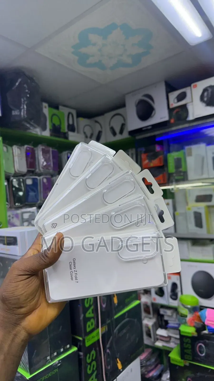 Galaxy Fold 7 Crystal Clear Case With Screen Protector