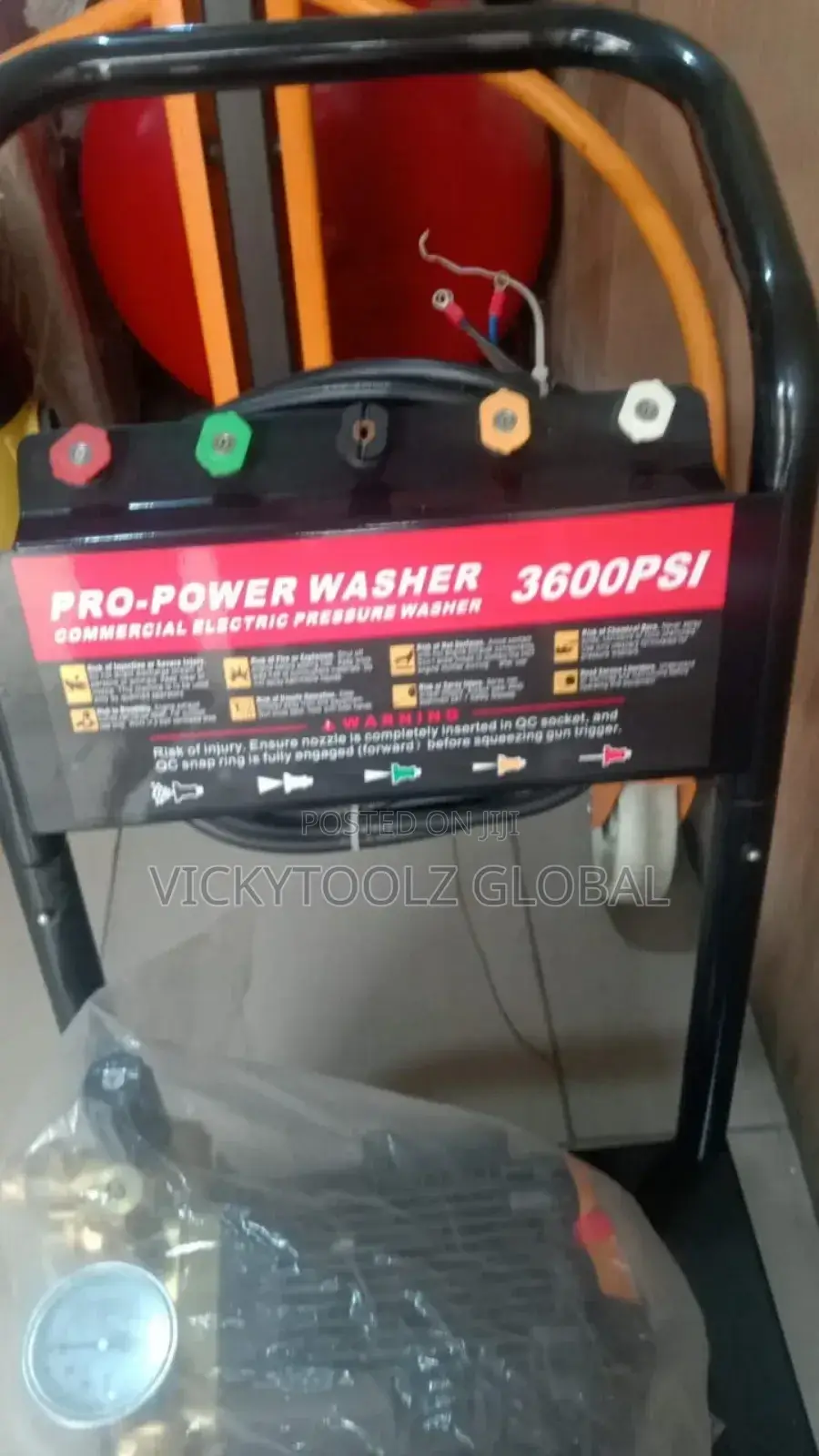 Commercial Electric Pressure Washer 3600psi (3.0gpa)