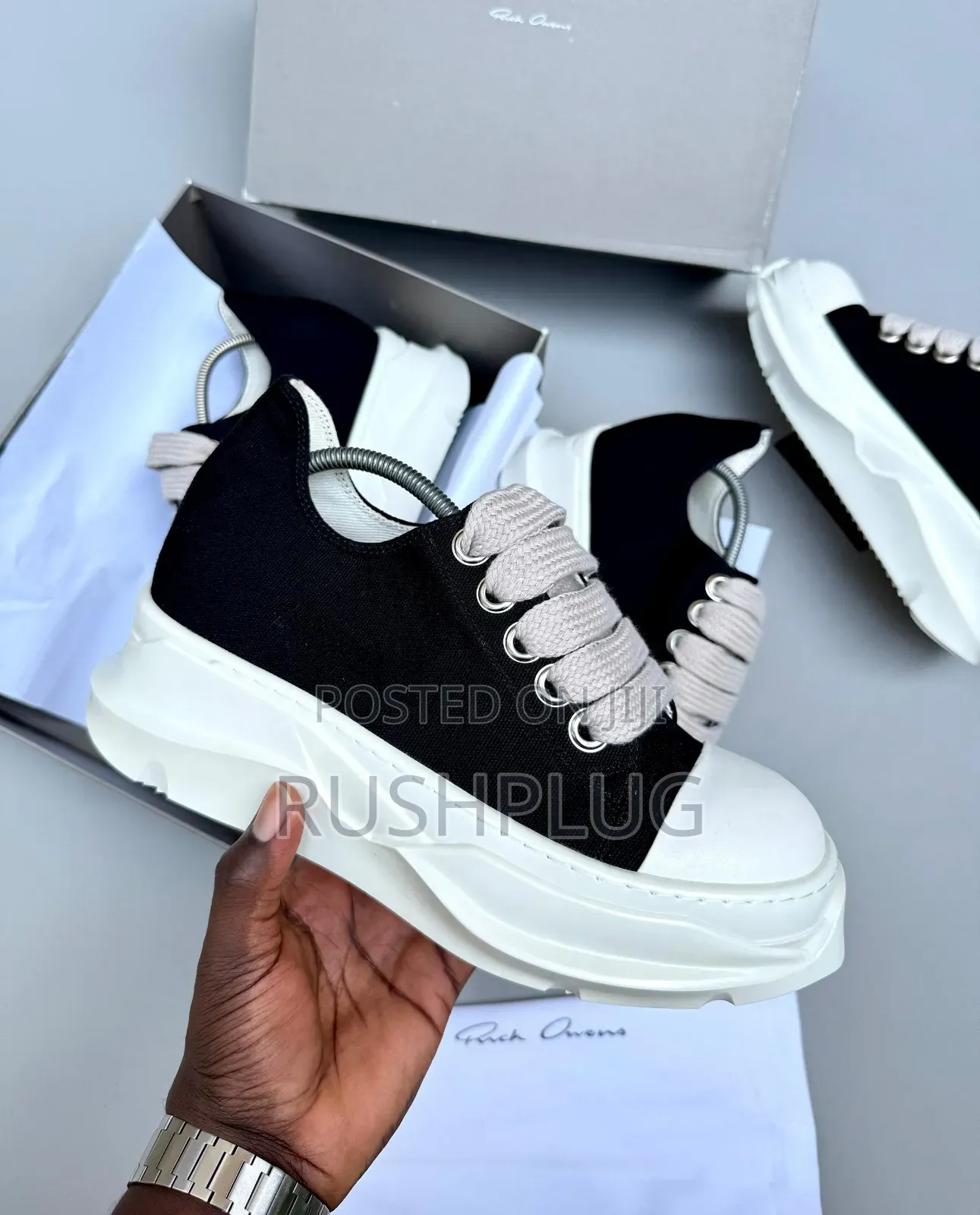 Rick Owen’S Drkshdw Abstract Low