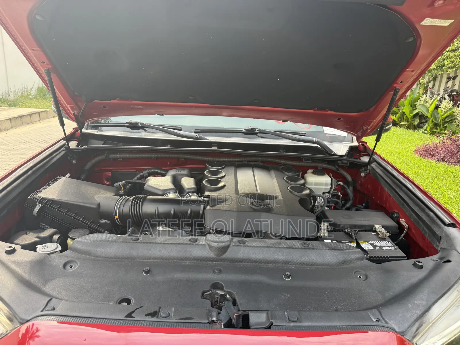 Toyota 4-Runner Limited 4dr SUV 4WD (4.0L 6cyl 5A) 2015 Red