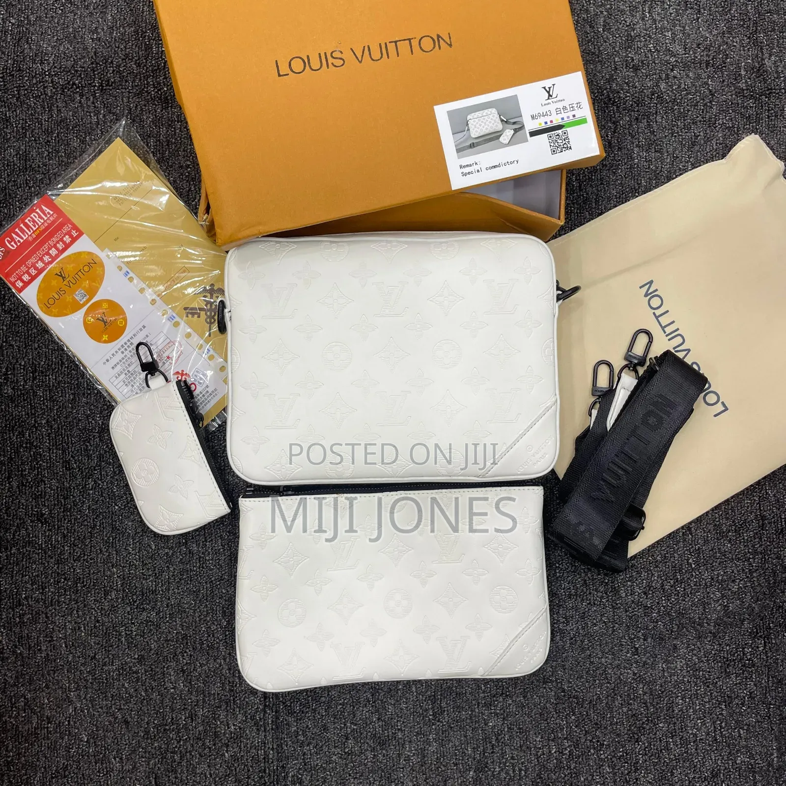"Louis Vuitton Inspired 3-in-1 Crossbody Bag*