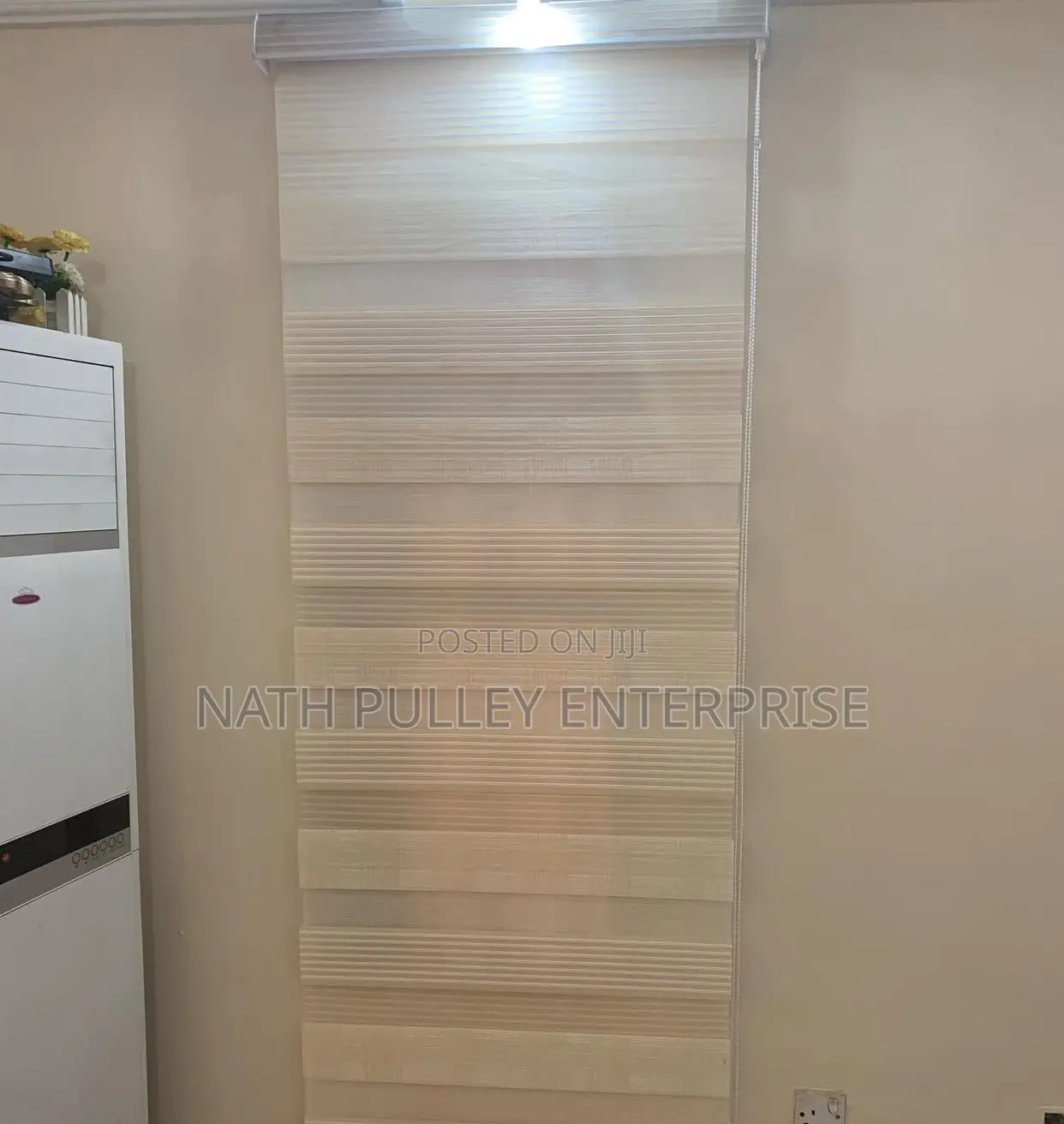 Cream Steps Day and Night Blinds