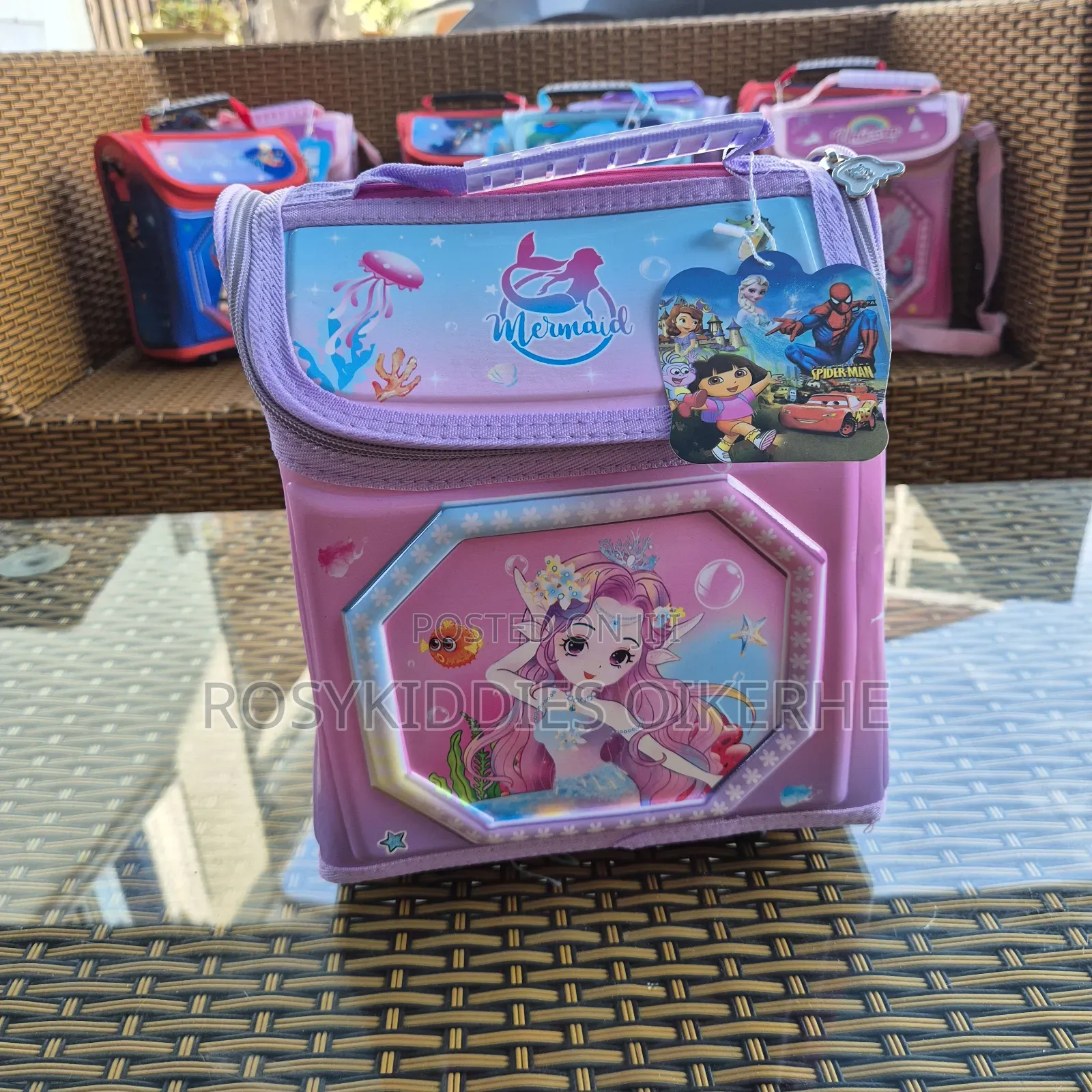 Girls Back to School Lunch Bag
