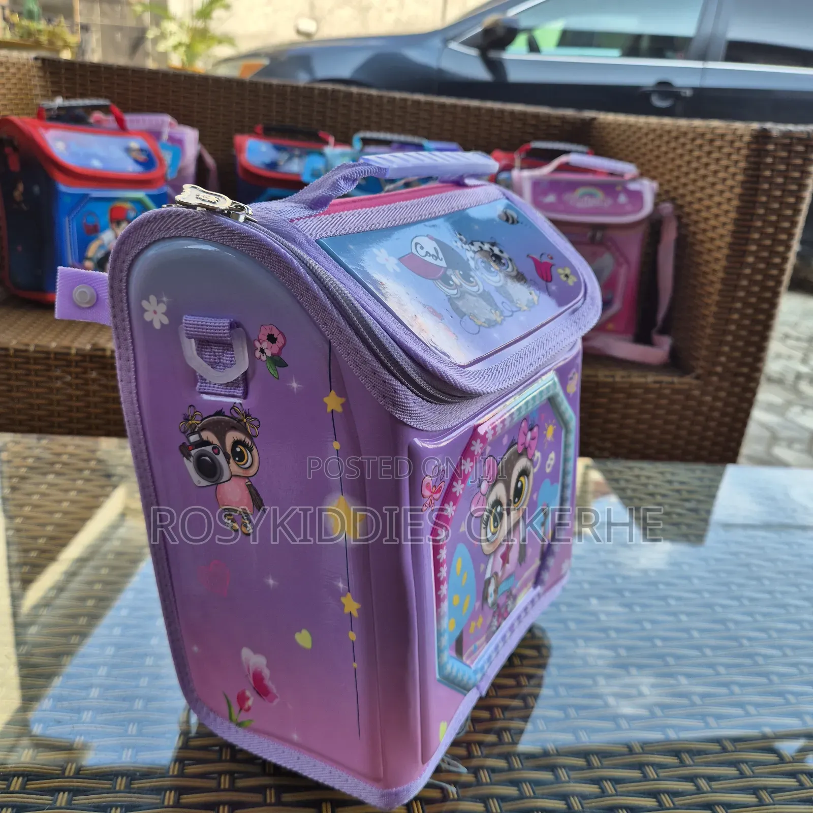 Girls Back to School Lunch Bag