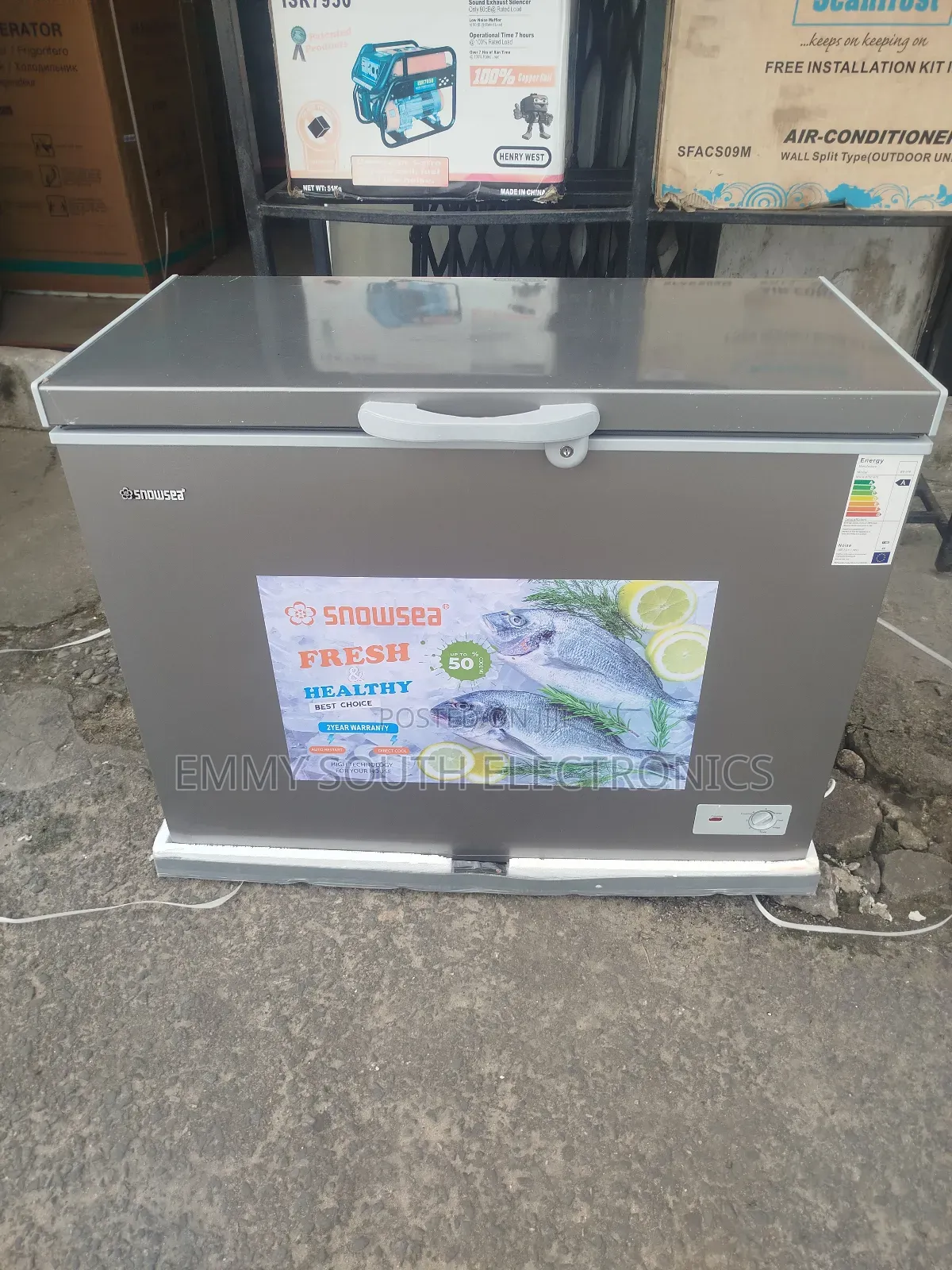 Snowsea Low Voltage Chest Deep Freezer 250 L Made in Korea
