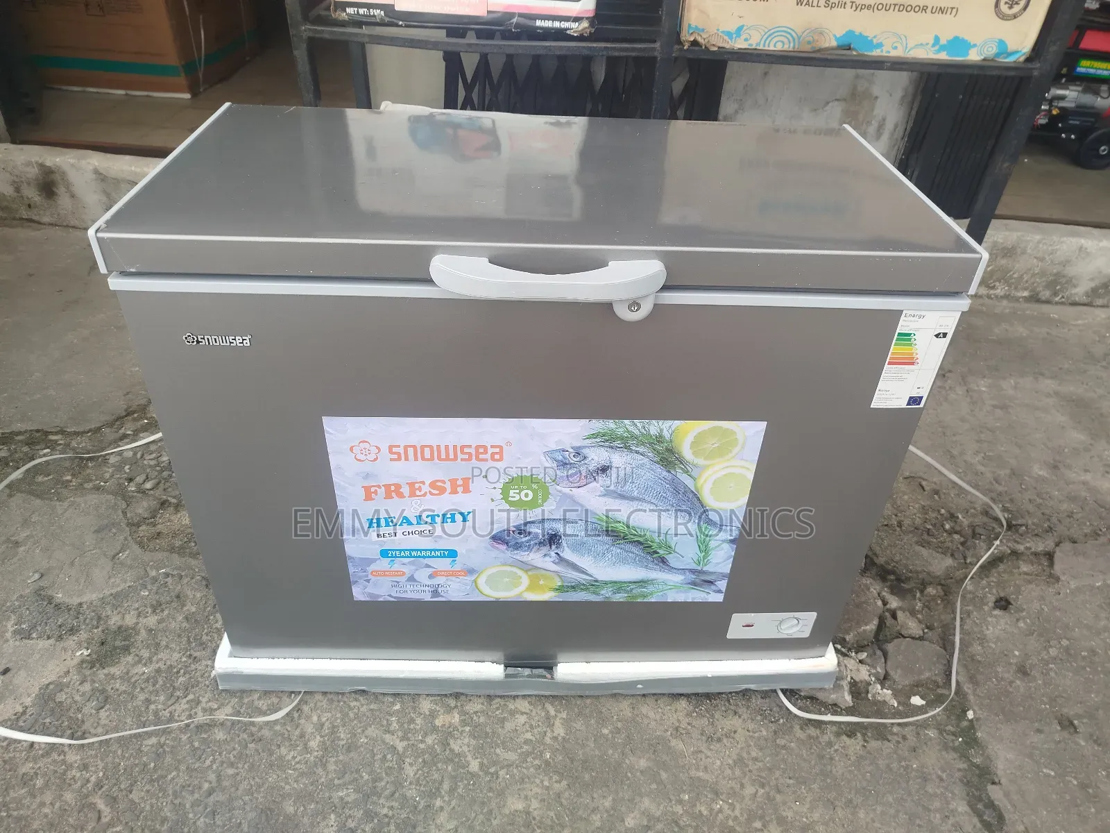 Snowsea Low Voltage Chest Deep Freezer 250 L Made in Korea