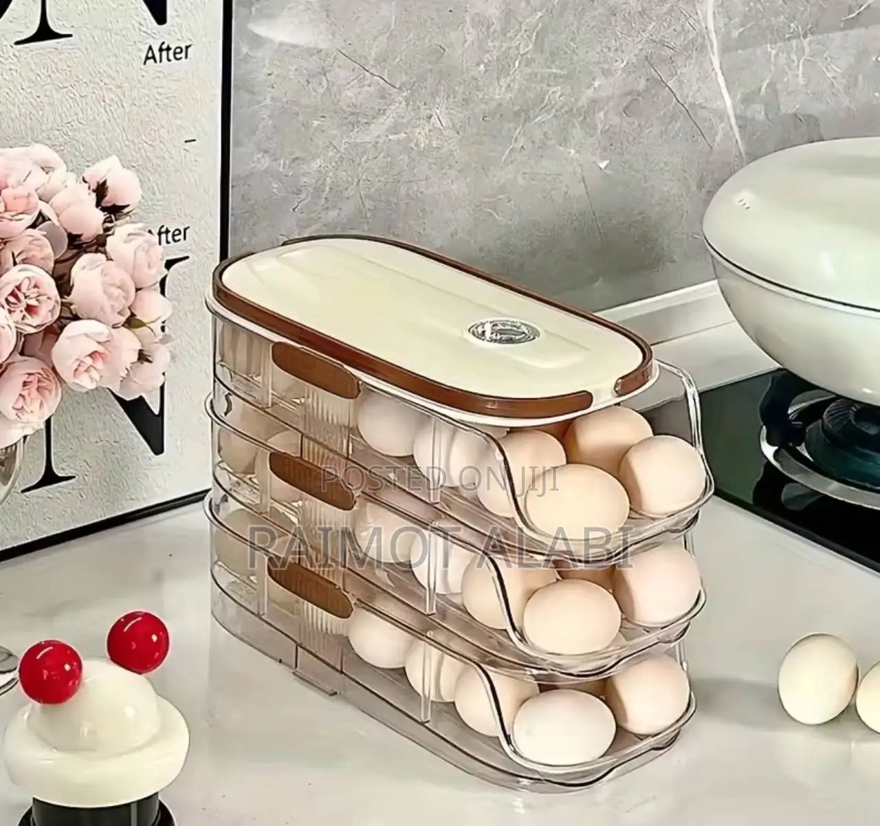 Rolling Egg Storage