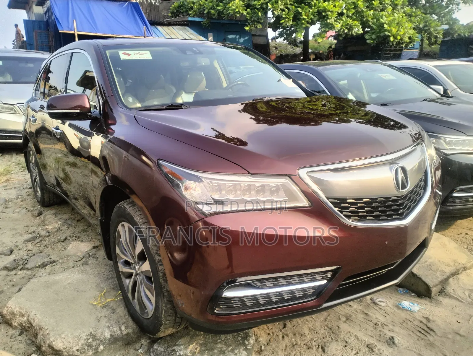 Acura MDX SH-AWD 4dr SUV AWD (3.5L 6cyl 6A) 2015 Burgundy