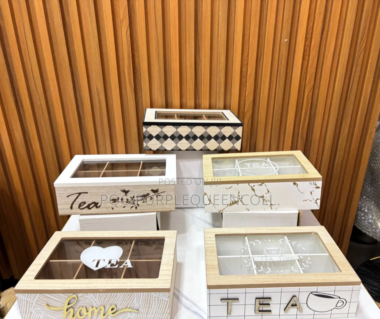 High Quality Tea Box 6 Slot