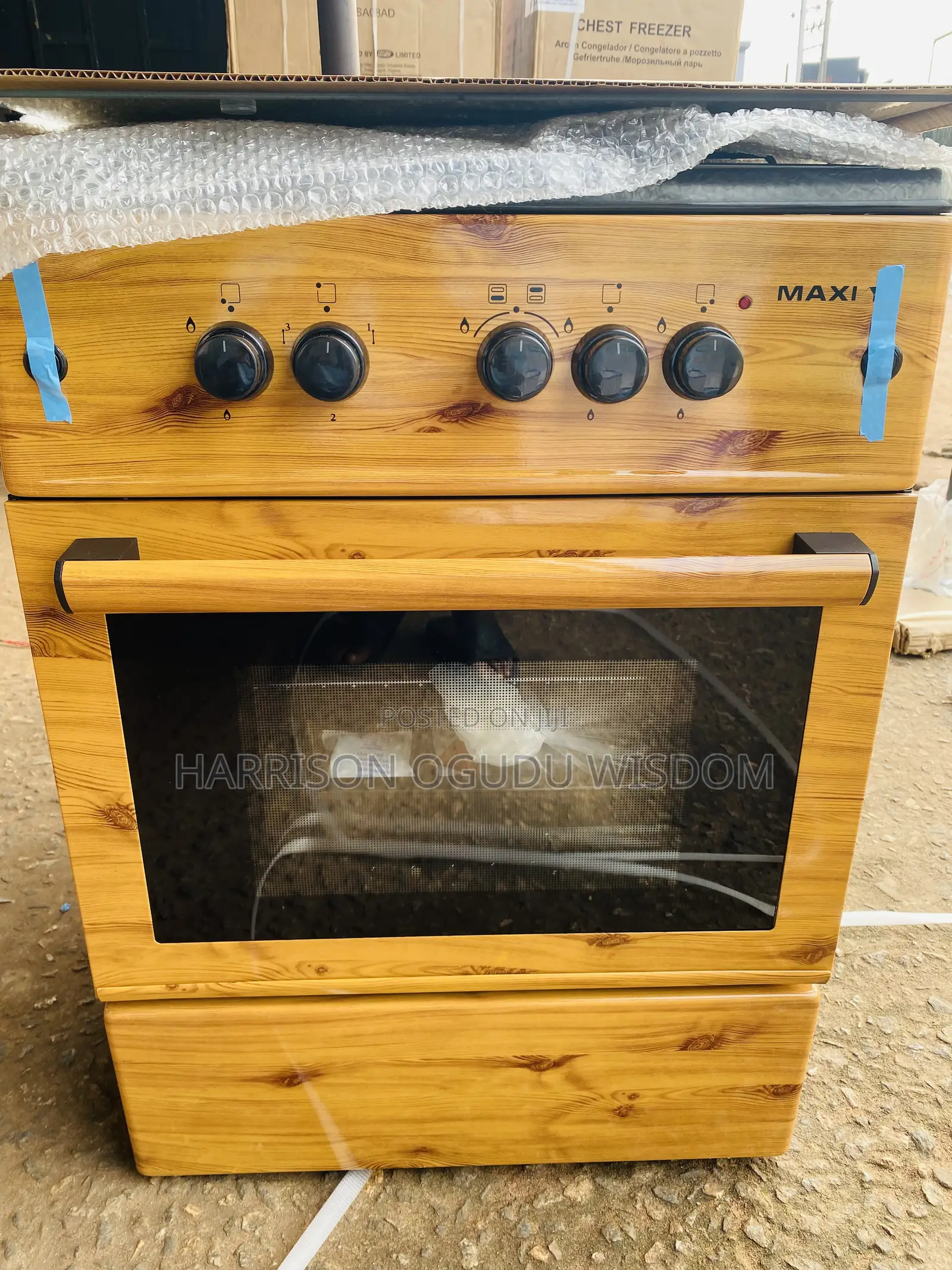 Maxi Wooden Color Gas 3+1 60*60 Available