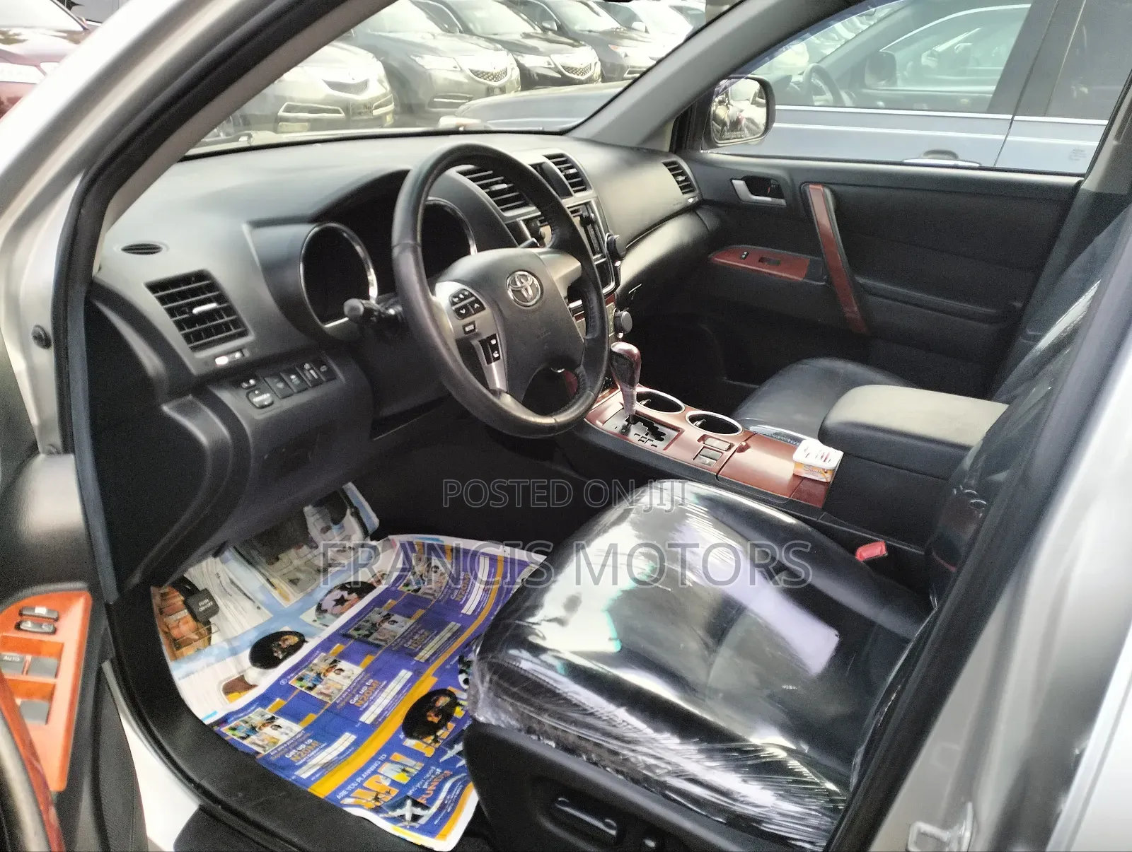 Toyota Highlander 3.5L 4WD 2013 Silver